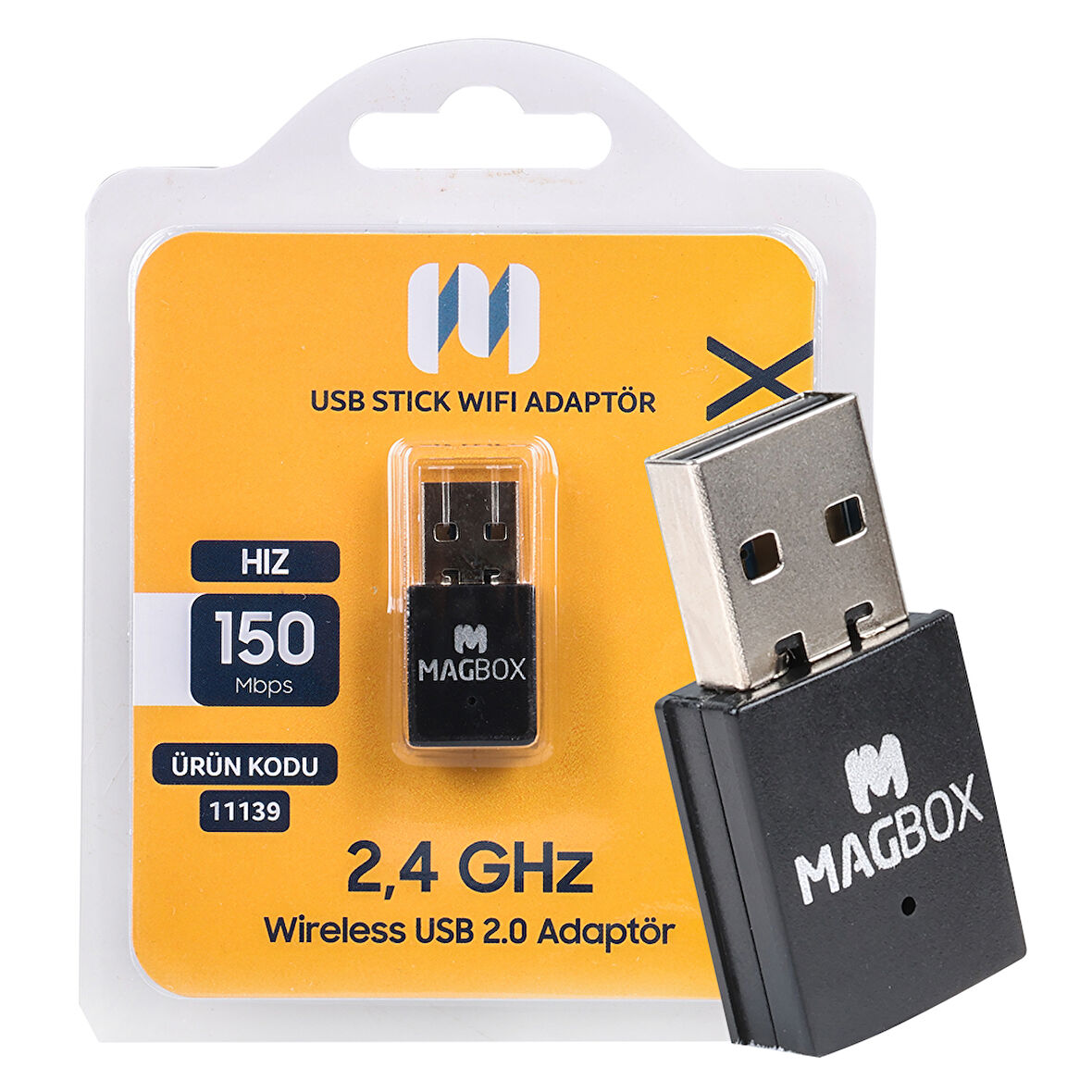 802.11N MİNİ 7601 CHİPSET 2.4GHZ 150 MBPS HD UYDU ALICI UYUMLU USB STİCK WİFİ ADAPTÖR