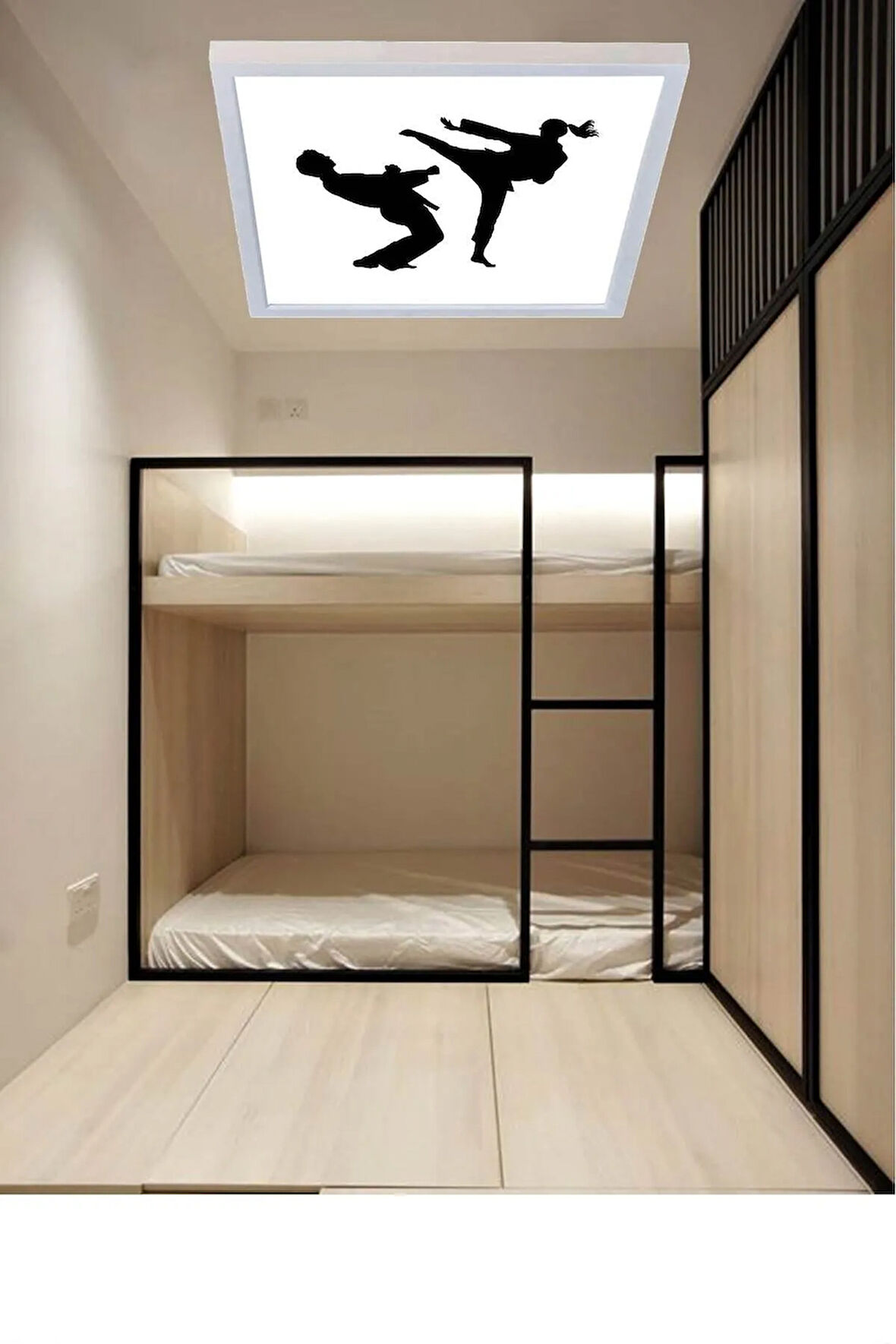 Judo Led Aydınlatma - 60w Tavana Model Hd Avize- 60x60 - Beyaz Işık, Modern Avize