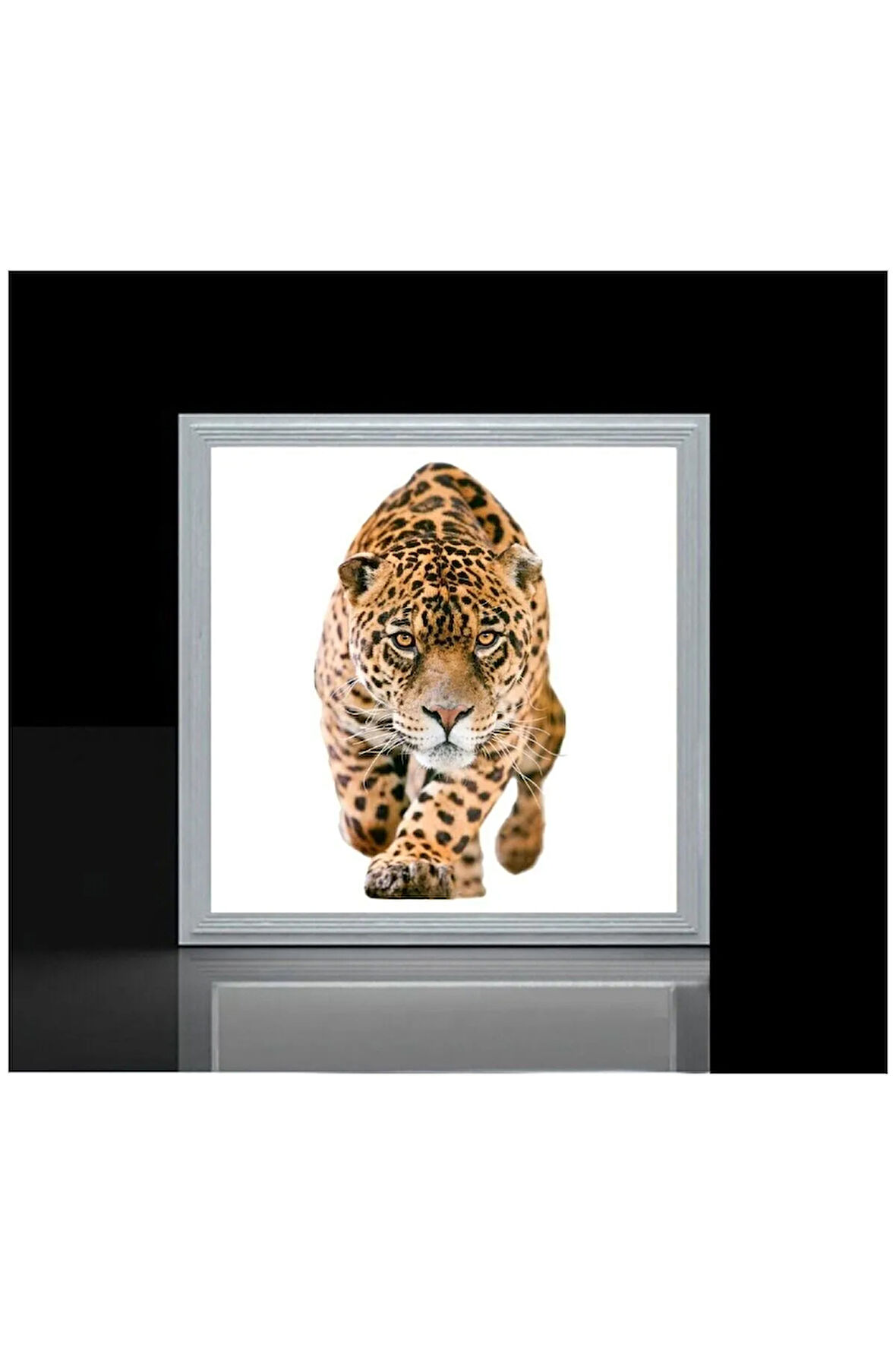 Leopar Led Avize 60cmx 60xm Büyük Kare-60w Güçlü Işık 30m2 Alan Aydınlatır- Sıva Üstü Kolay Montaj