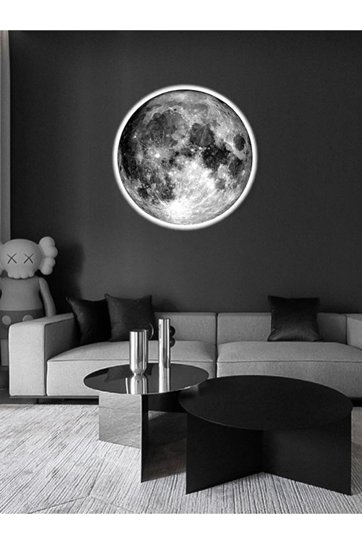 Yeni Model Led Aplik, 30cm Çap, Led 25watt, Modern, Duvar Aplik, Yatak Odası Aplik, Aplik Modelleri