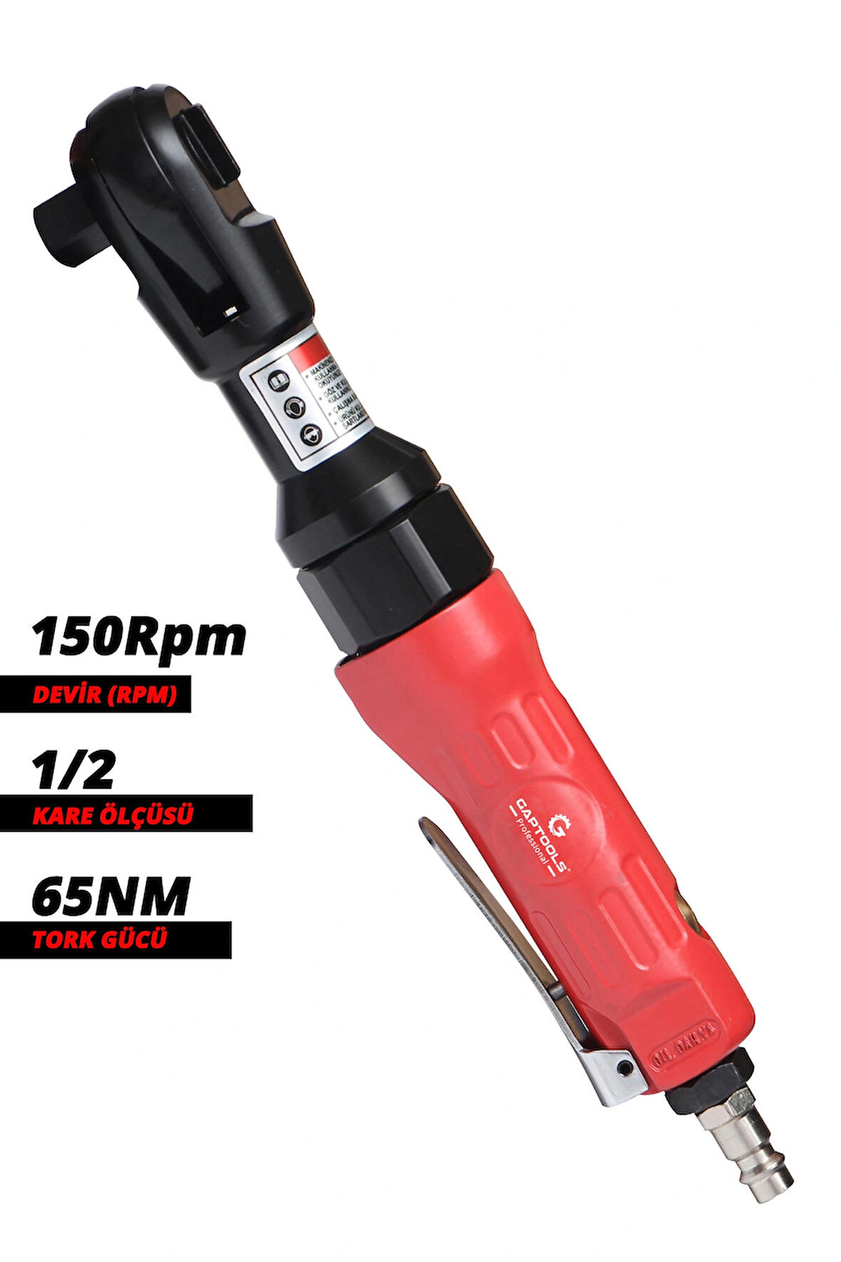 1/2 Havalı Cırcır Kolu GPC1201