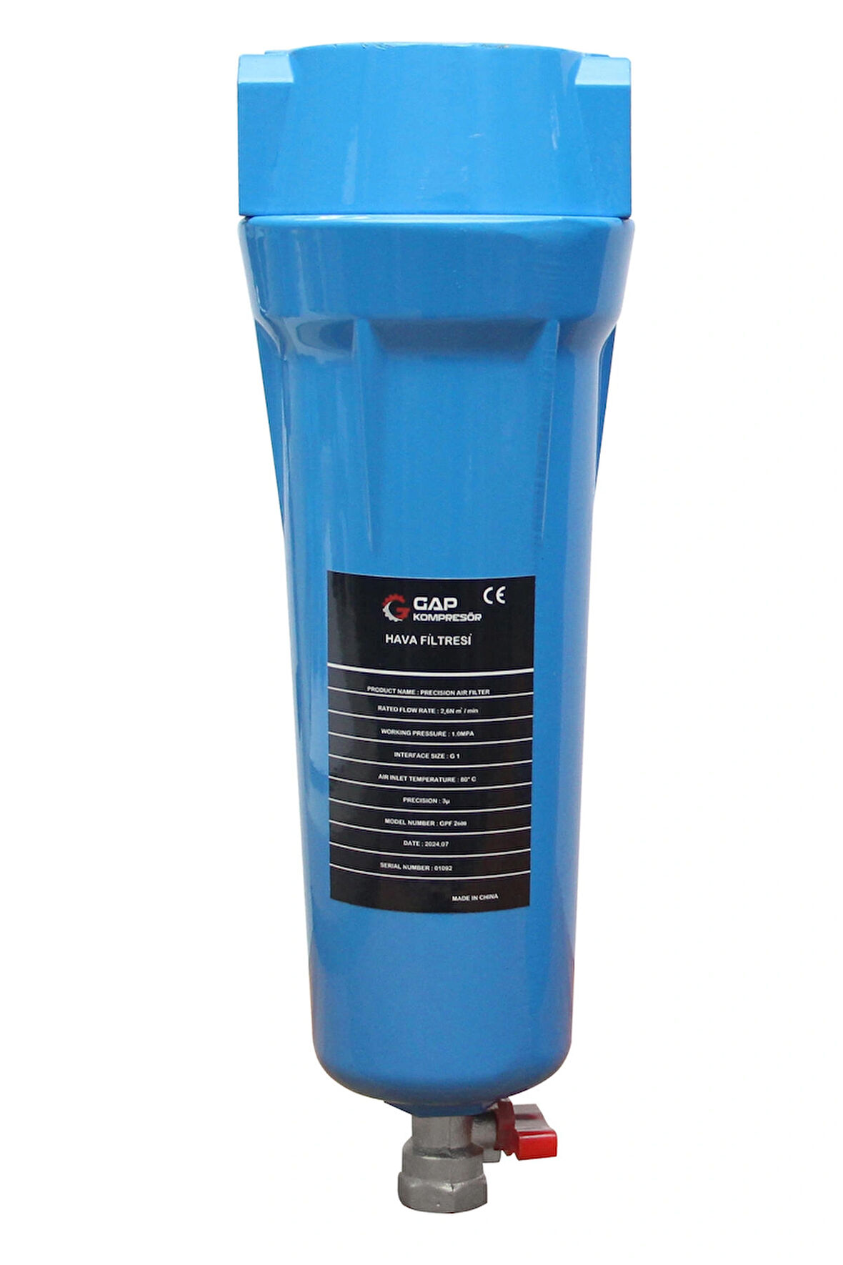 Kompresör Su Tutucu Filtre 1-1\2 GPF3700