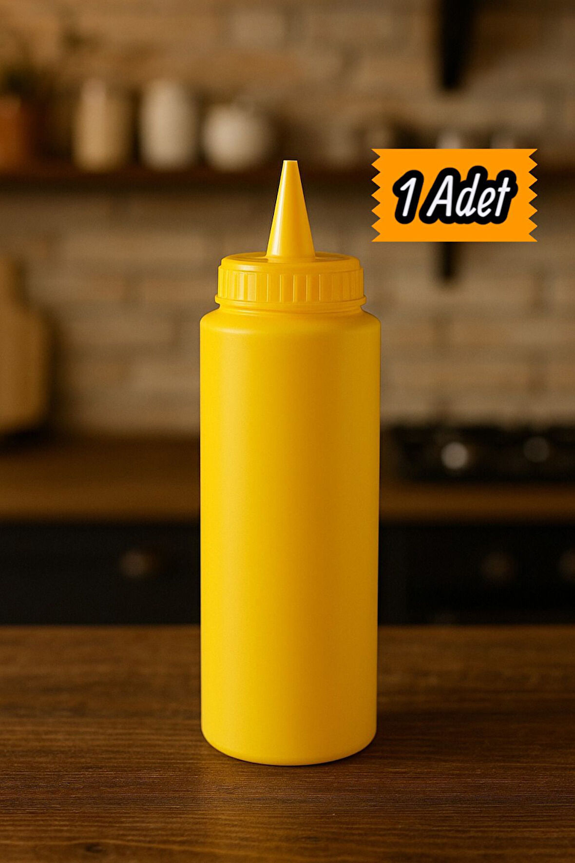 1 Adet - 500 ML. FİŞEK SOSLUK YAĞDANLIK SARI KETÇAP MAYONEZ SIKMA ŞİŞE SOS VE YAĞ DAĞITICILARI