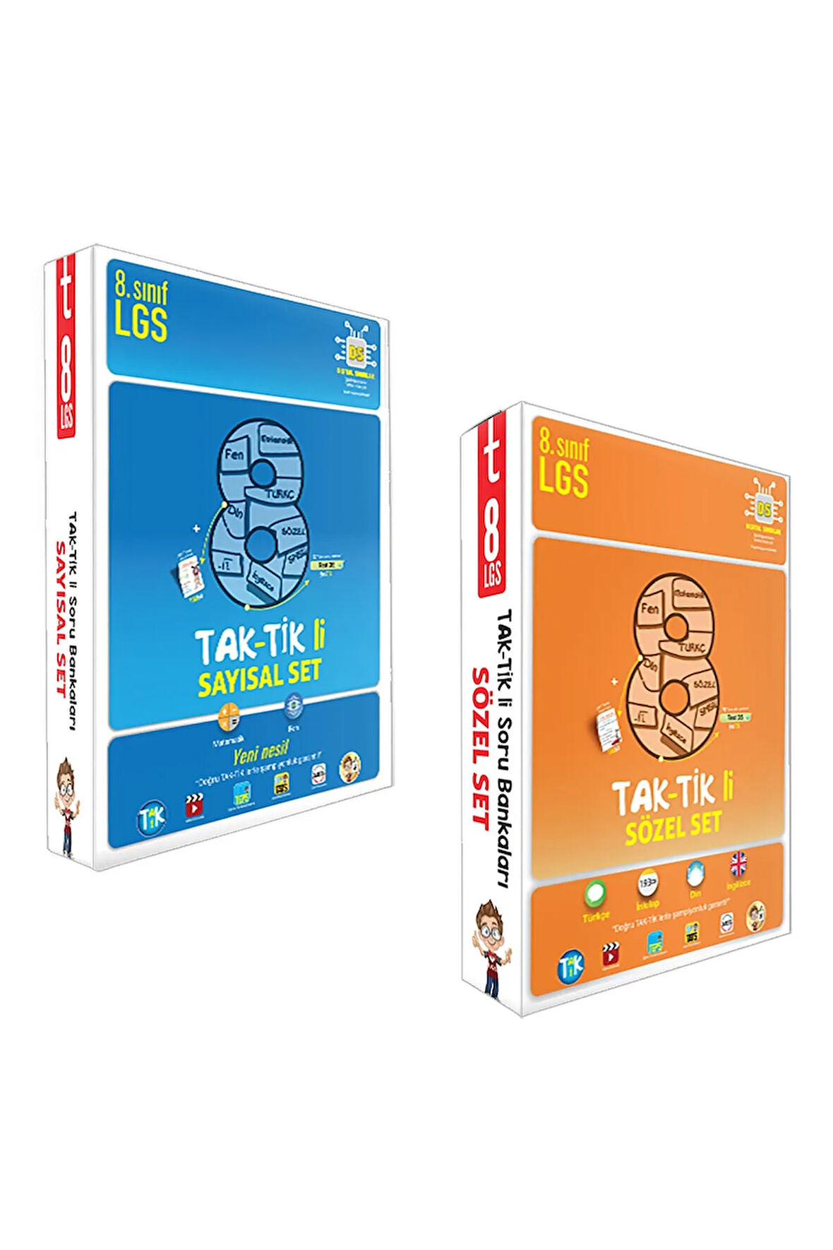 8.Sınıf Taktikli Tüm Dersler Soru Bankası Seti