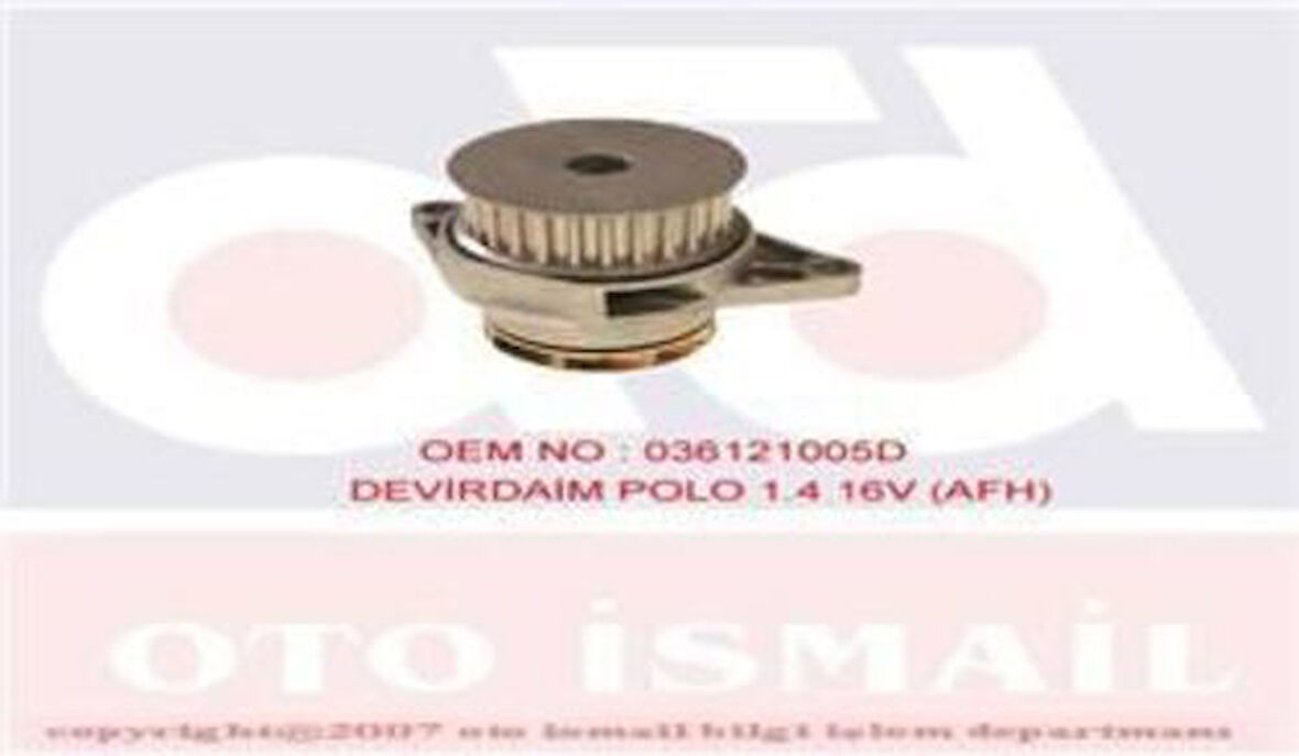 Graf PA654 Devirdaim Polo 96-99 Ibiza II-Cordoba 00-02 1.4 16V Afh 036121005D