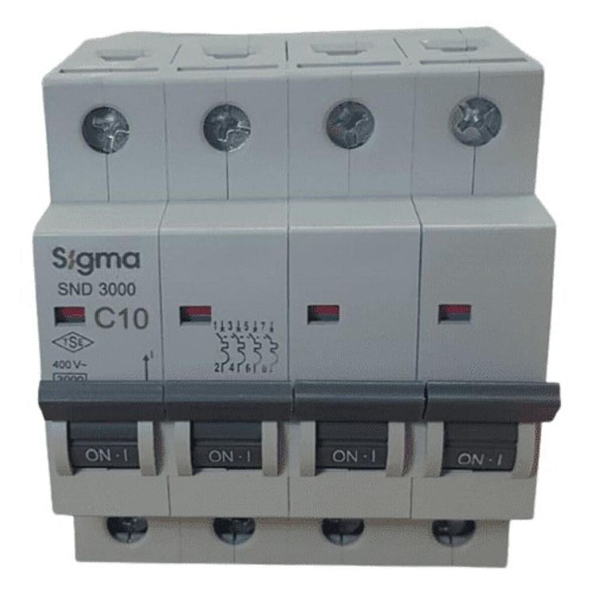 4X10A C/3KA W OTOMATİK SİGORTA (3LÜ) SİGMA