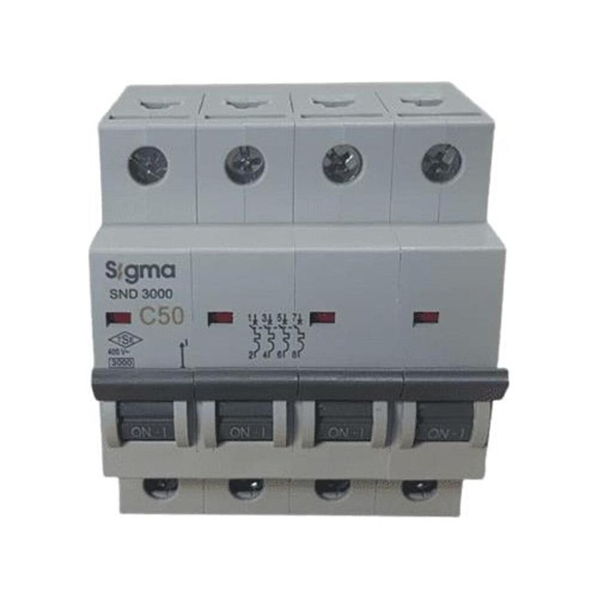 4X50A C/3KA W OTOMATİK SİGORTA (3LÜ) SİGMA