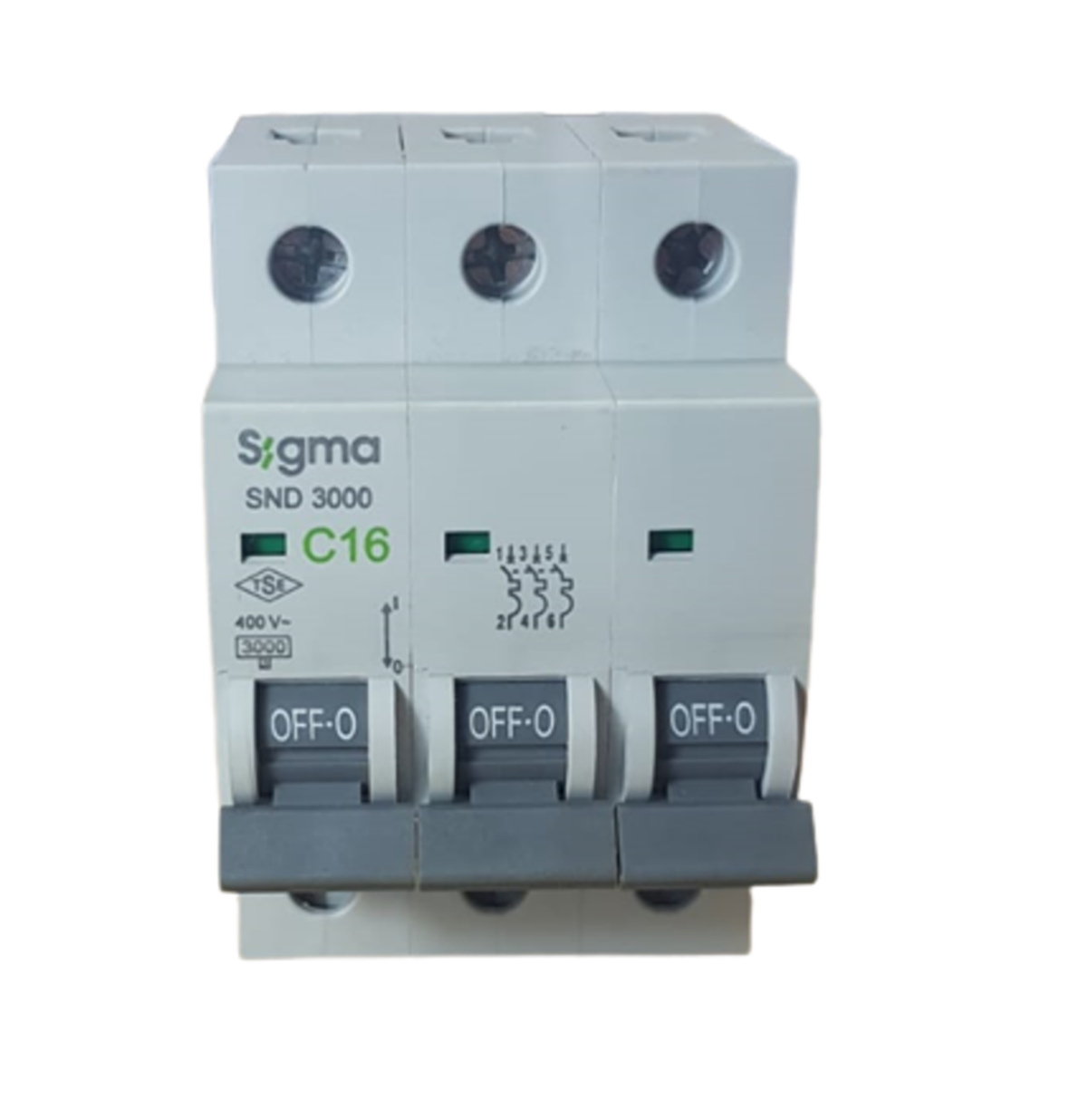 3X16A C/3KA W OTOMATİK SİGORTA SİGMA