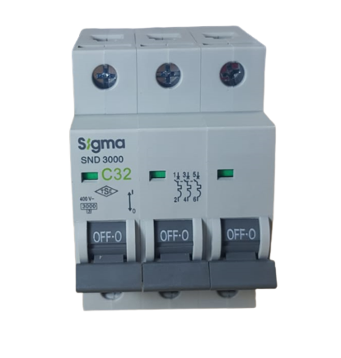 3X32A C/3KA W OTOMATİK SİGORTA SİGMA