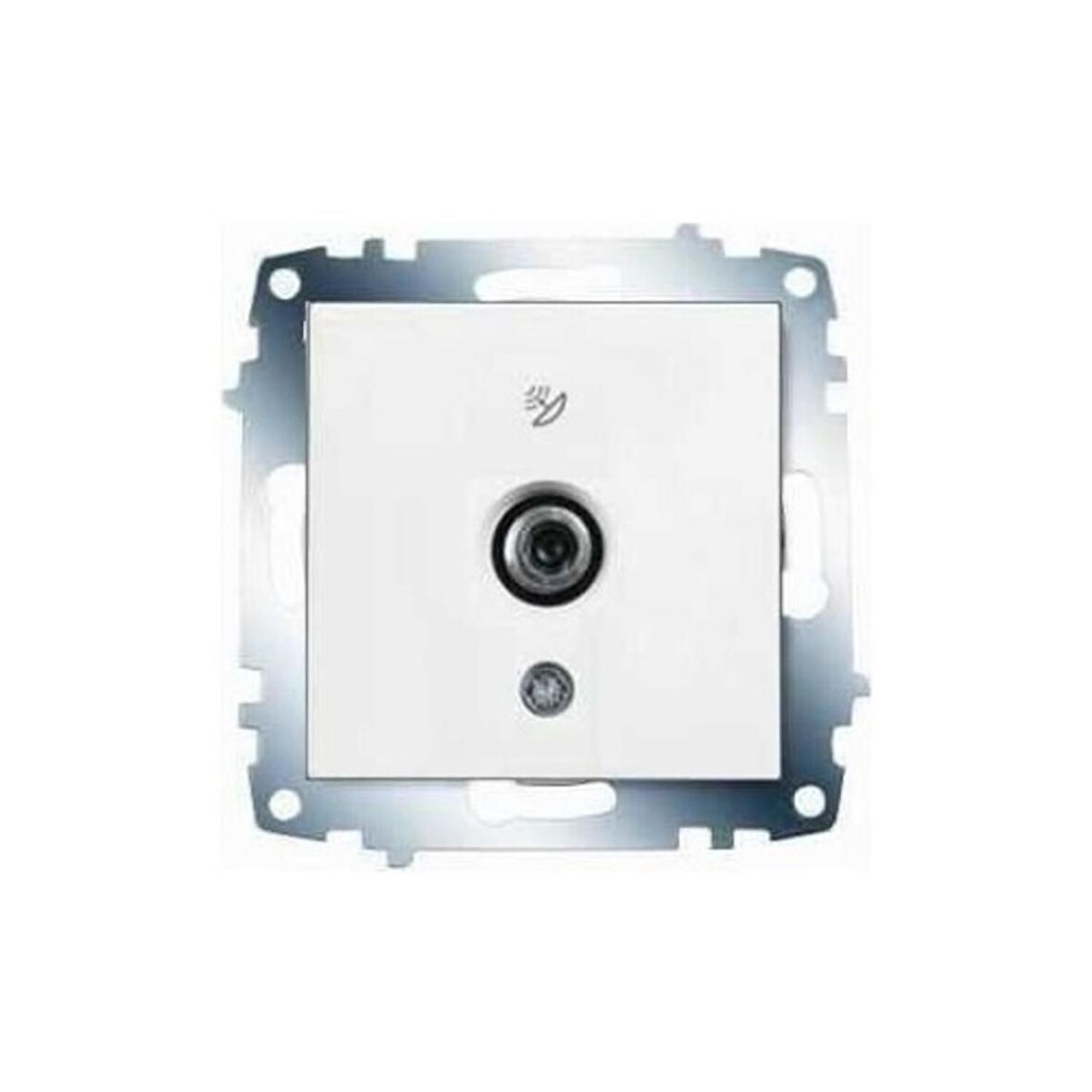 KARRE BEYAZ F KON. SONLU UYDU PRİZİ (12ADET) VİKO