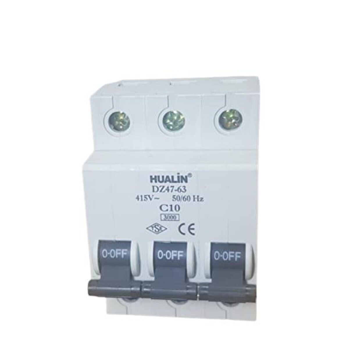 3X10A C/3KA OTOMATİK SİGORTA (12ADET) HUALIN