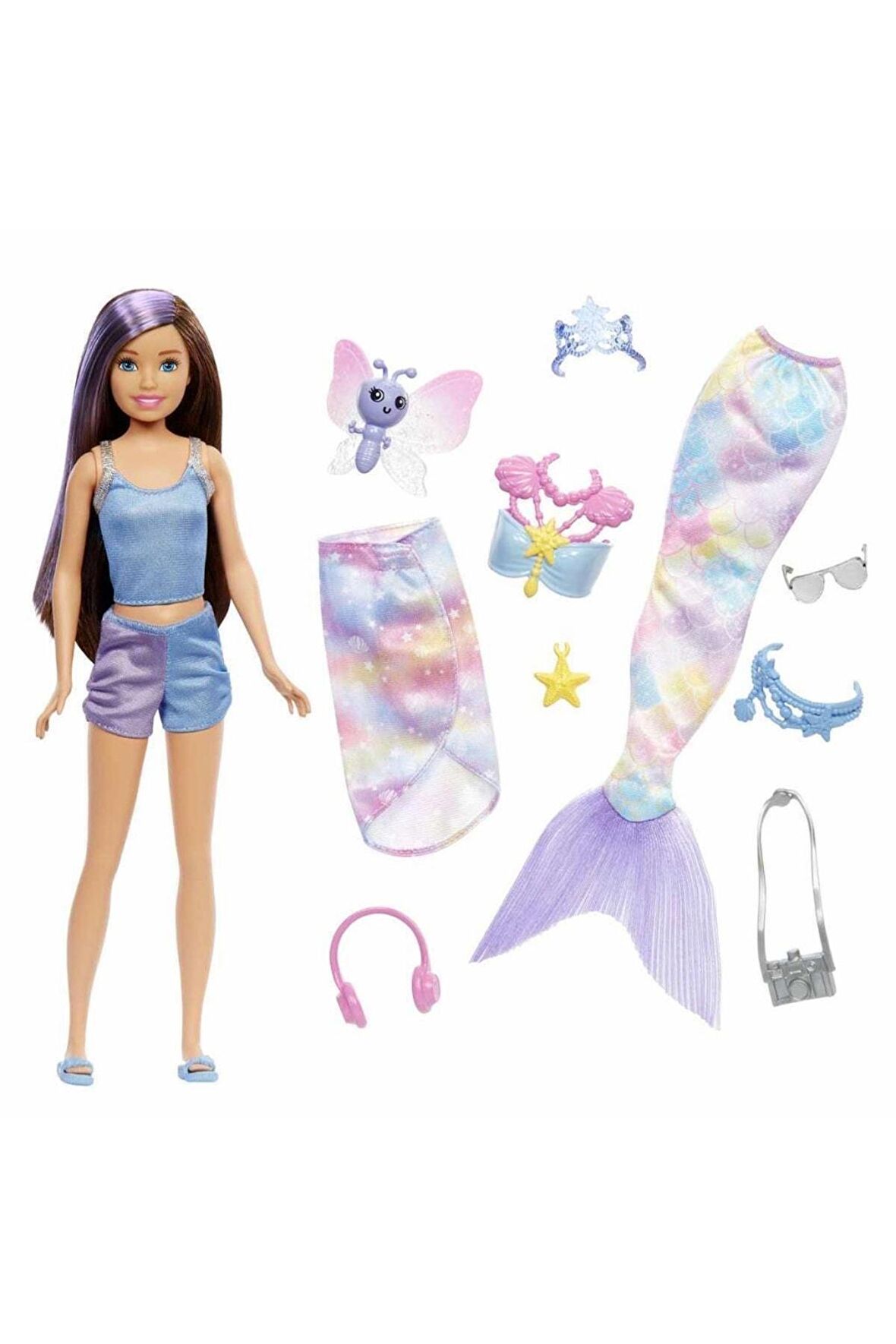 Barbie Mermaid Power Bebekleri Skipper - Hhg54-hhg55