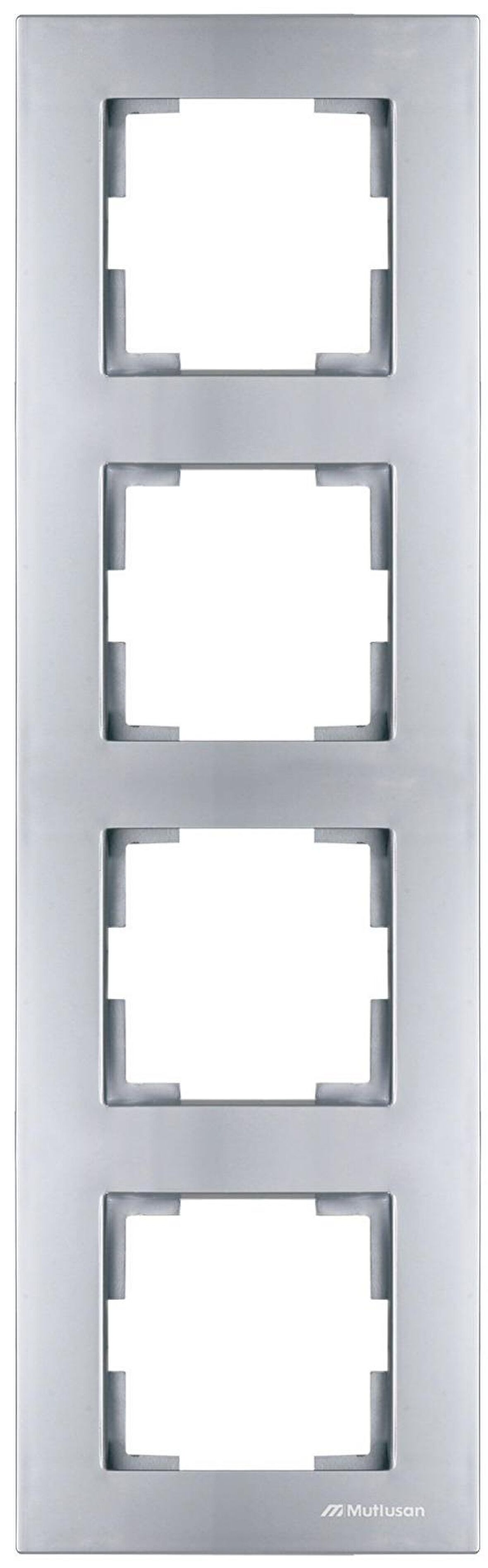 RİTA INOX 4LÜ DİKEY ÇERÇEVE MUTLUSAN