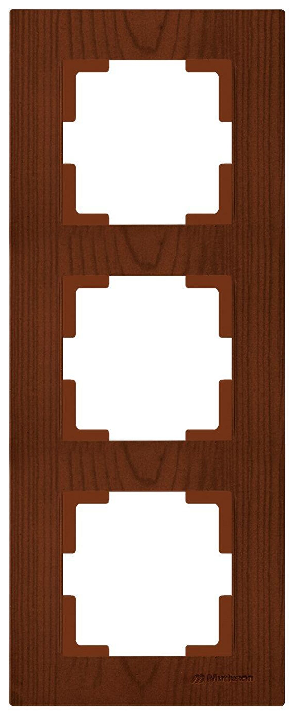 RİTA CEVİZ 3LÜ DİKEY ÇERÇEVE (5ADET) MUTLUSAN