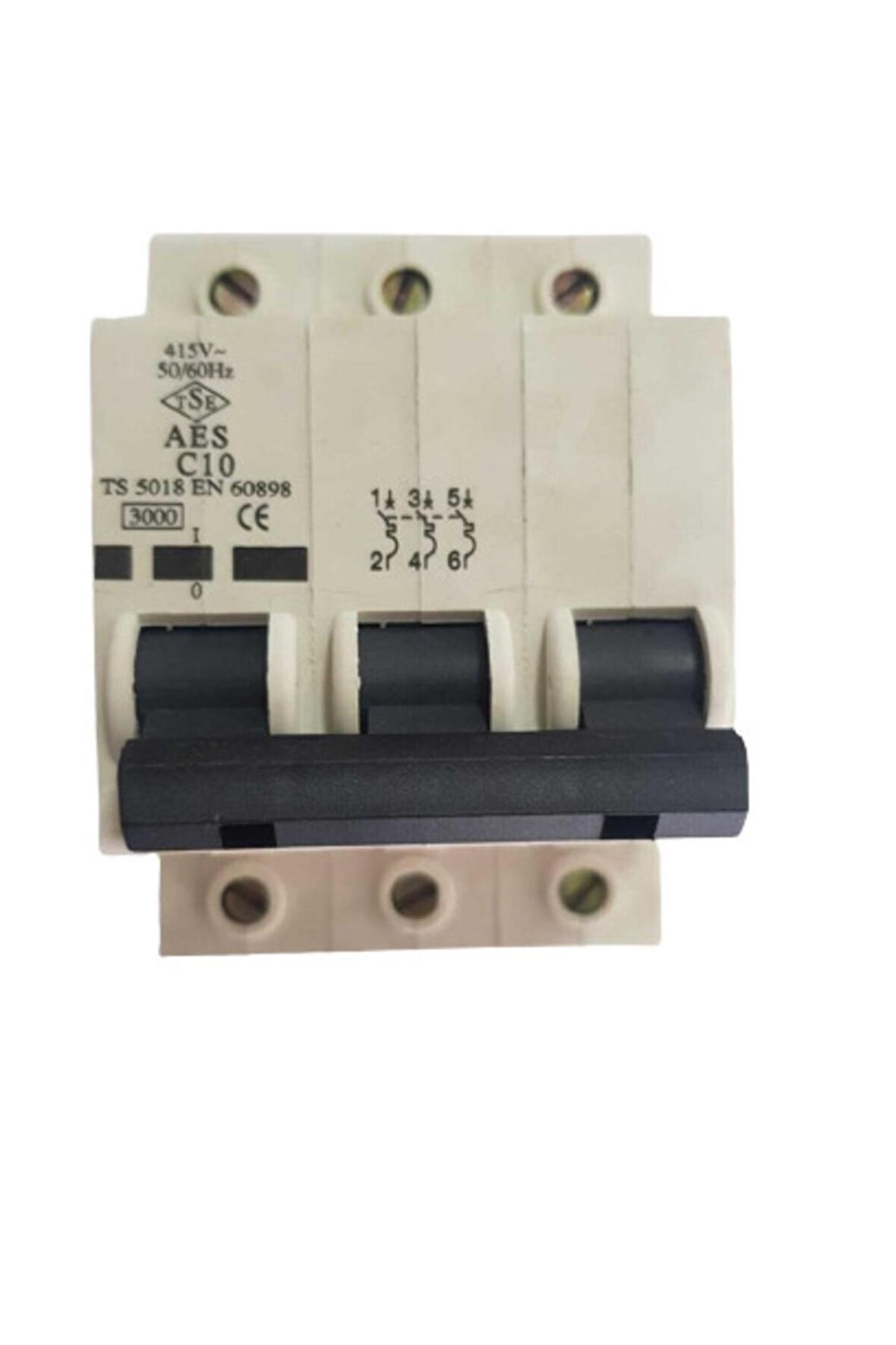 3X10A C/3KA OTOMATİK SİGORTA (5ADET) AES