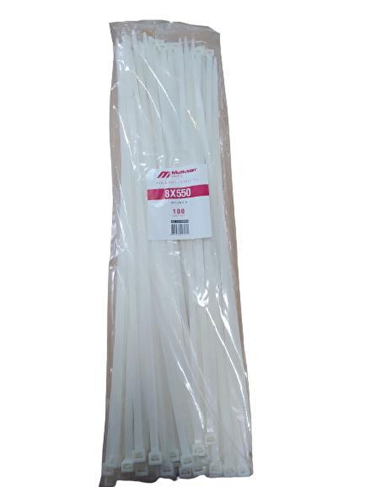 8X550MM KABLO BAĞI (100LÜ PAKET-5ADET) MUTLUSAN