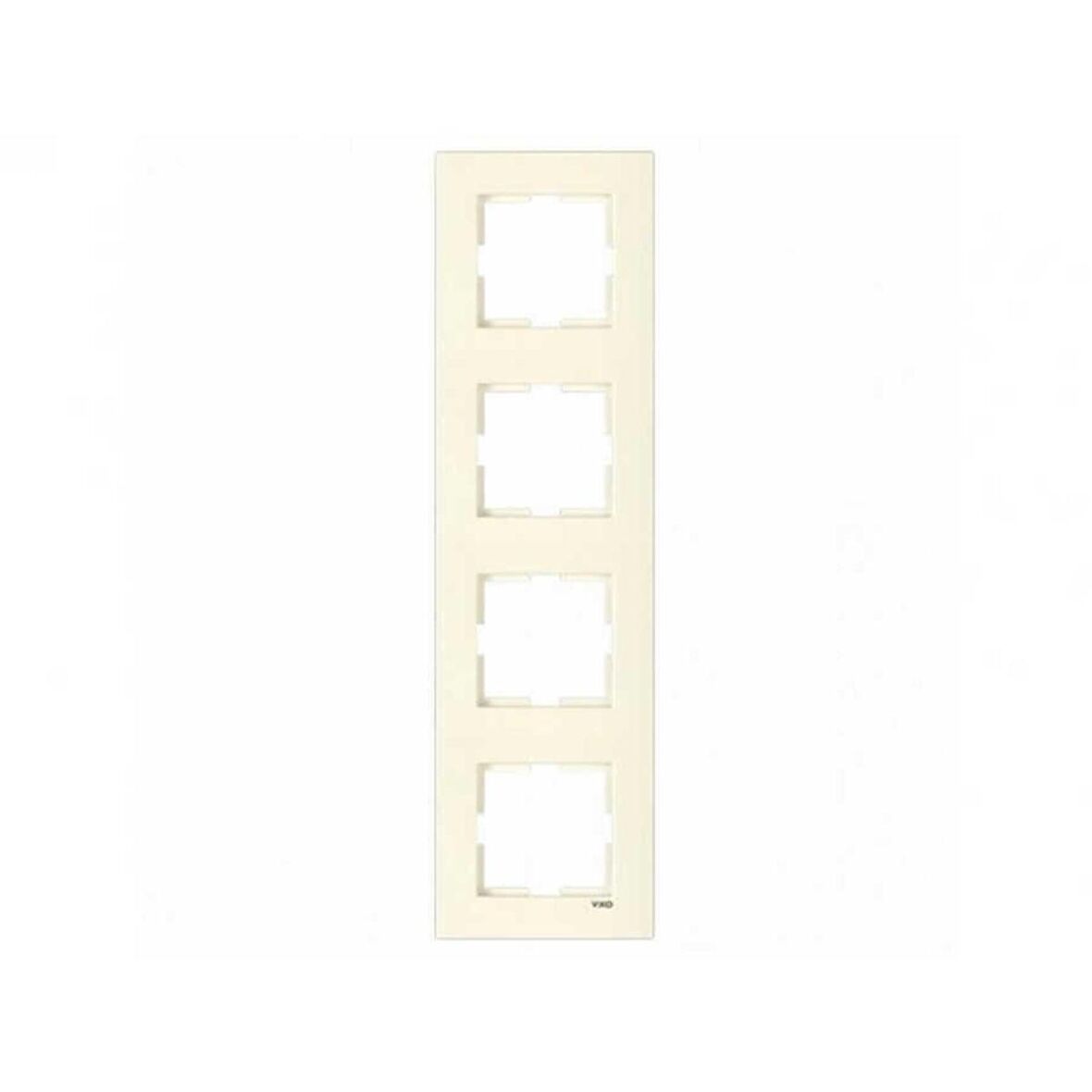 KARRE KREM 4LÜ DİKEY ÇERÇEVE (5ADET) VİKO