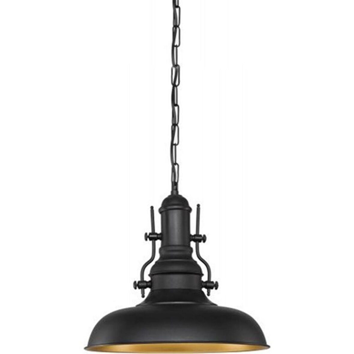 CT-8250 DEKORATİF SARKIT ARMATÜR(SİYAH+SARI-AMPULSUZ) CATA