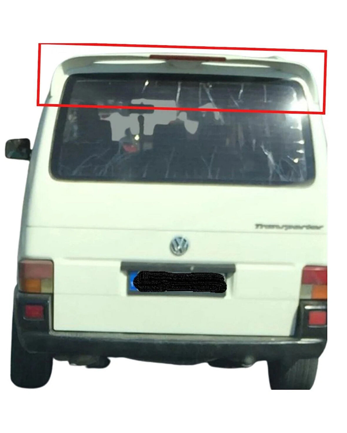 TRANSPORTER T4 IŞIKLI ANATOMİK SPOİLER (( BOYASIZ ))