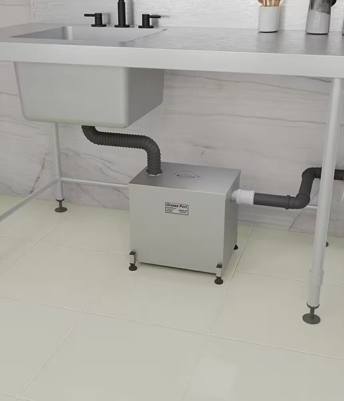 GRINOX 42 Lt Paslanmaz Yağ Ayırıcı Lamella Seperatör Teknolojisi