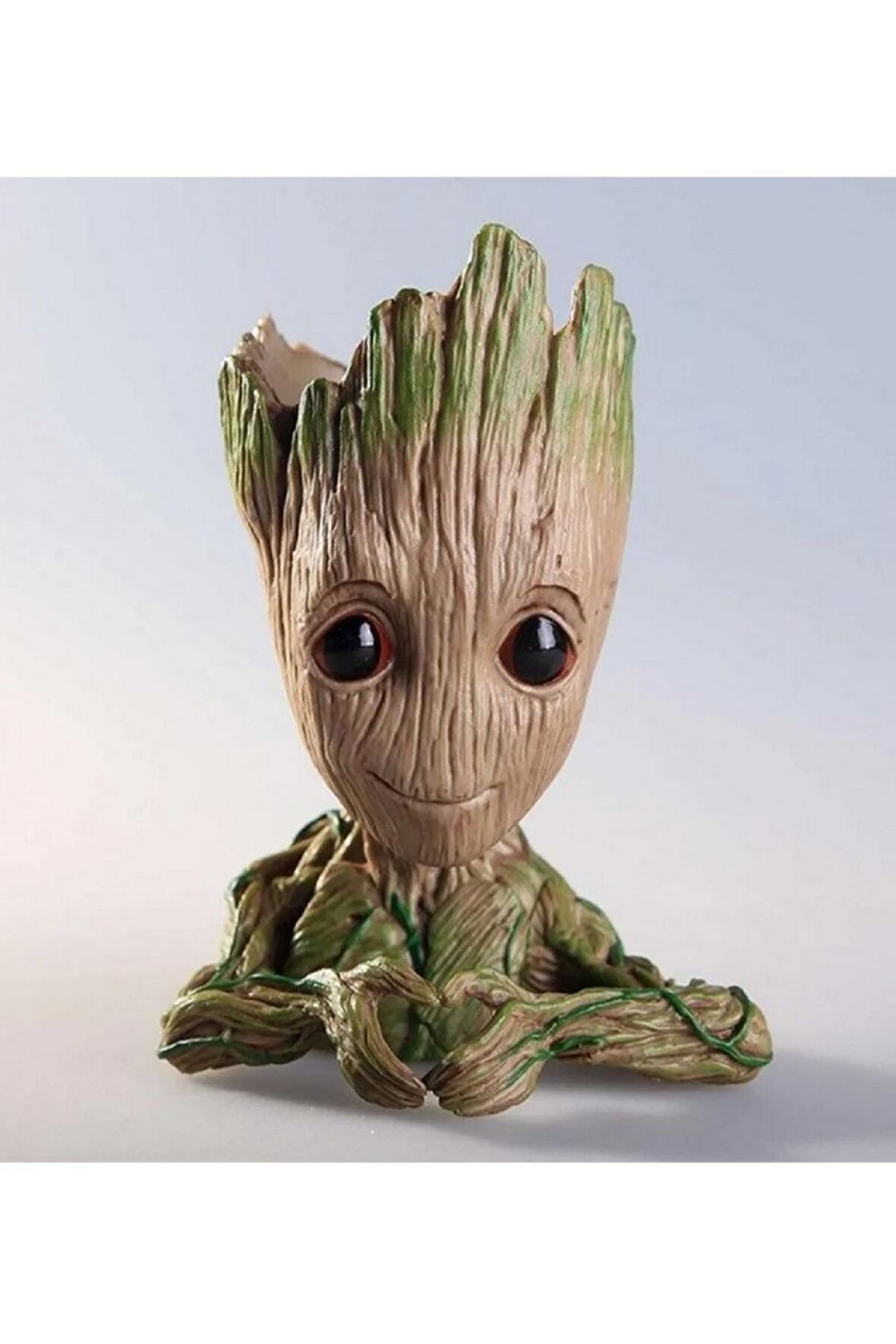 Galaksinin Koruyucuları Baby Groot Figür Kalpli Saksı Kalemlik Pla