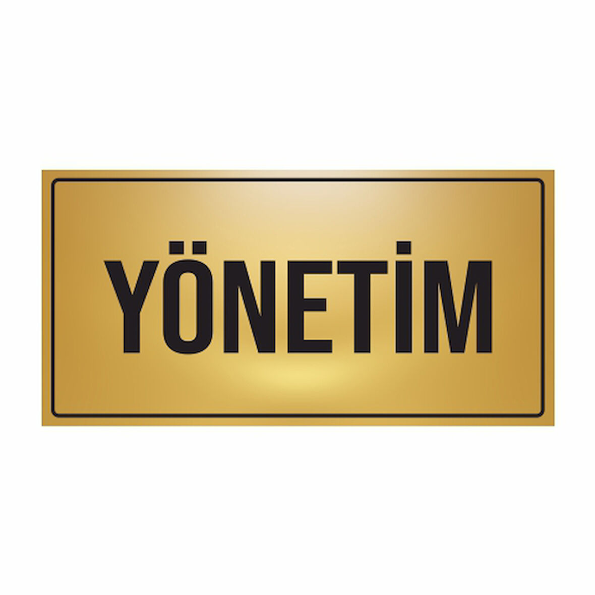 YÖNETİM YÖNLENDİRME LEVHASI METAL PR-10A