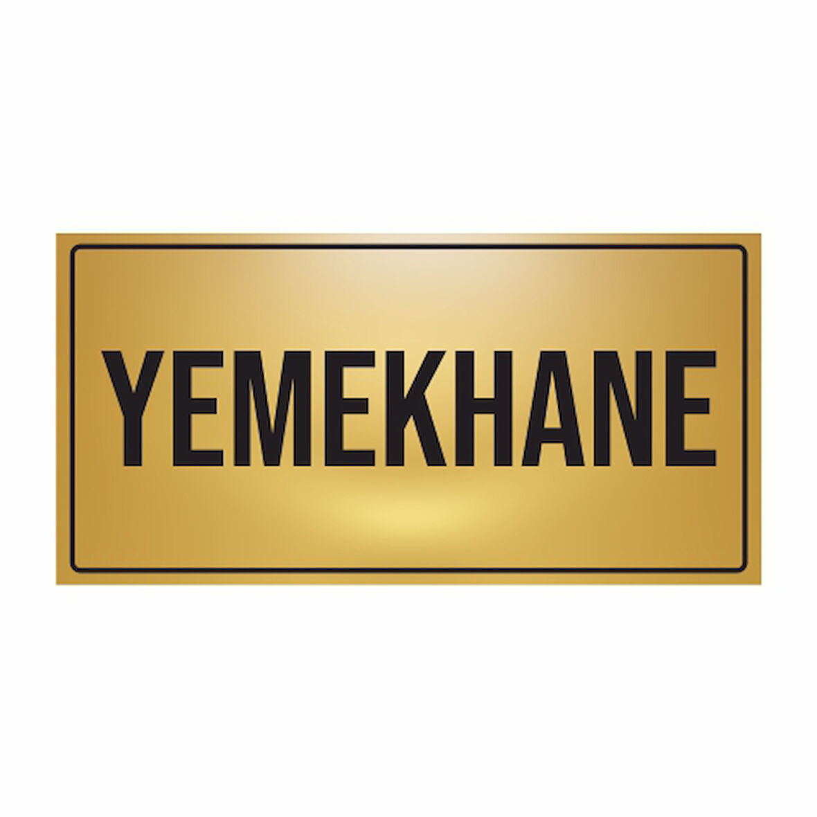 YEMEKHANE YÖNLENDİRME LEVHASI METAL PR-16A