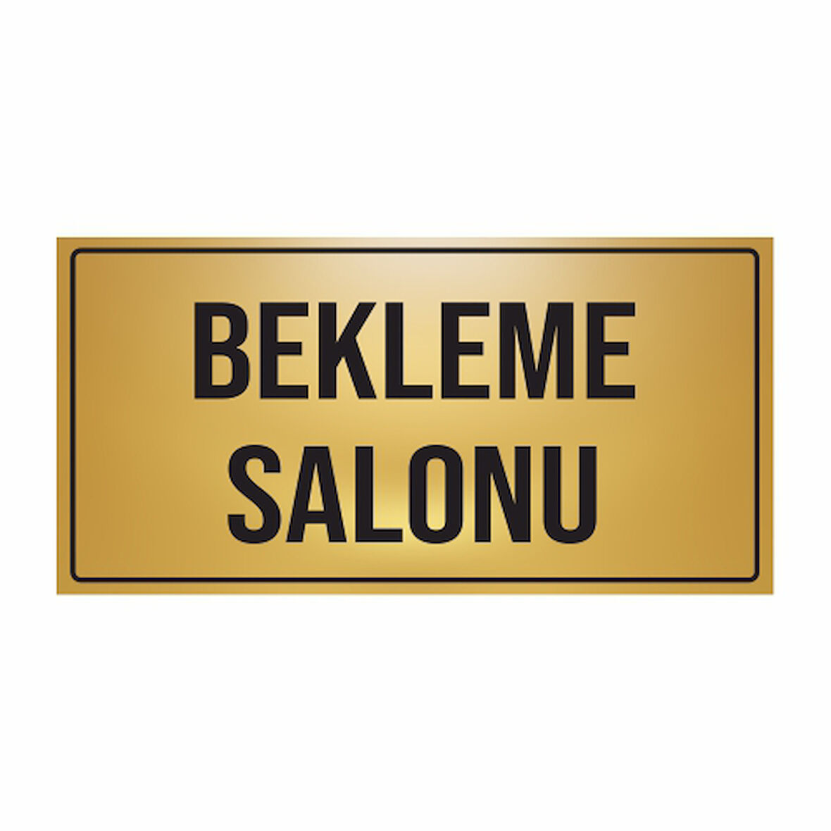 BEKLEME SALONU YÖNLENDİRME LEVHASI METAL PR-19A