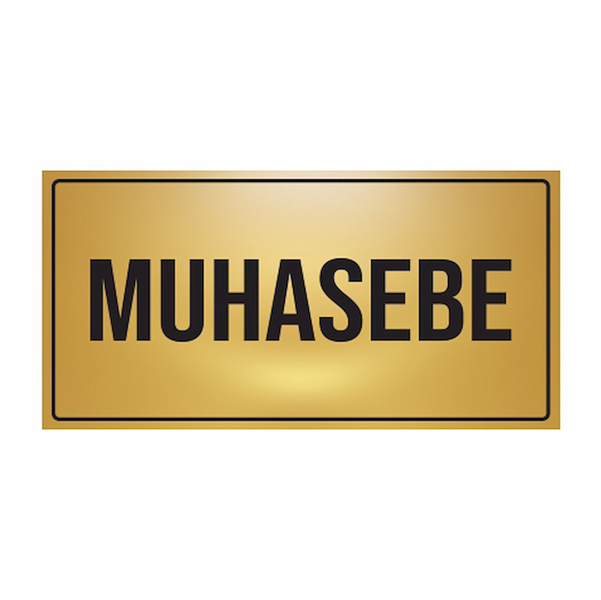 MUHASEBE YÖNLENDİRME LEVHASI METAL PR-2A