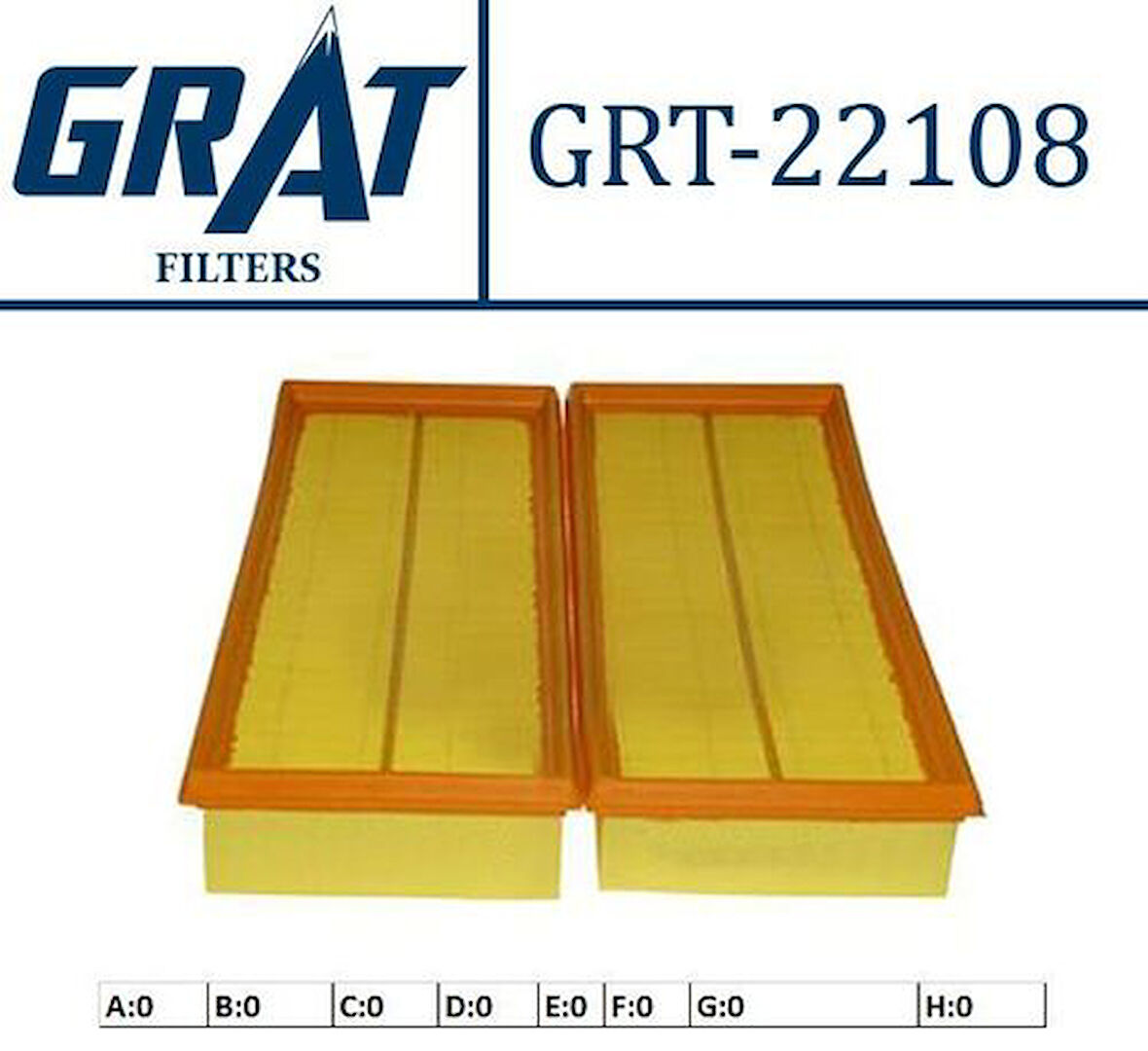 Grat 22108 Hava Filtresi M112-113-272-273-W164-W203-W204-W210 A1120940004