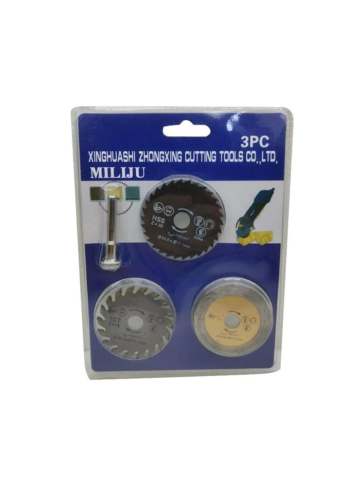 Dremel Gravür Testere Seti HSS-TCT-Granit 3 Parça  Paket İçeriği:  HSS: 54,8 x 11,1 mm  60 Diş  TCT : 54,8 x 11,1 mm  18 Diş  Granit: 54,8 x 11,1 mm