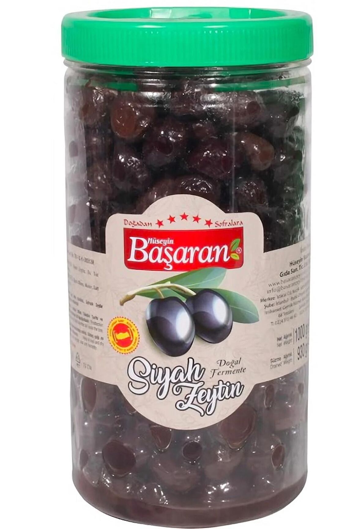 Başaran Hususi Gemlik Zeytini Yağlı 1 kg