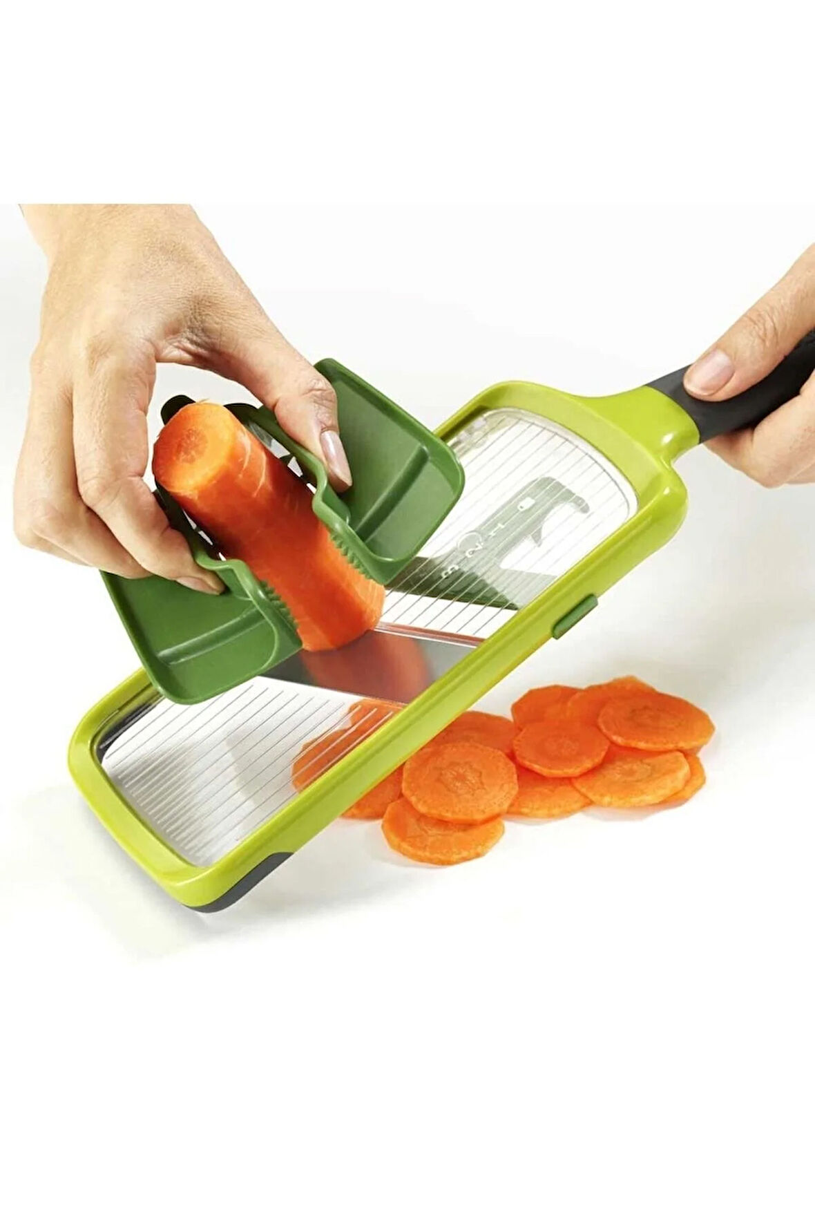 El Tipi Ayarlı Mandolin Doğrayıcı Dilimleyici-çok Fonksiyonlu Sebze Doğrayıcı