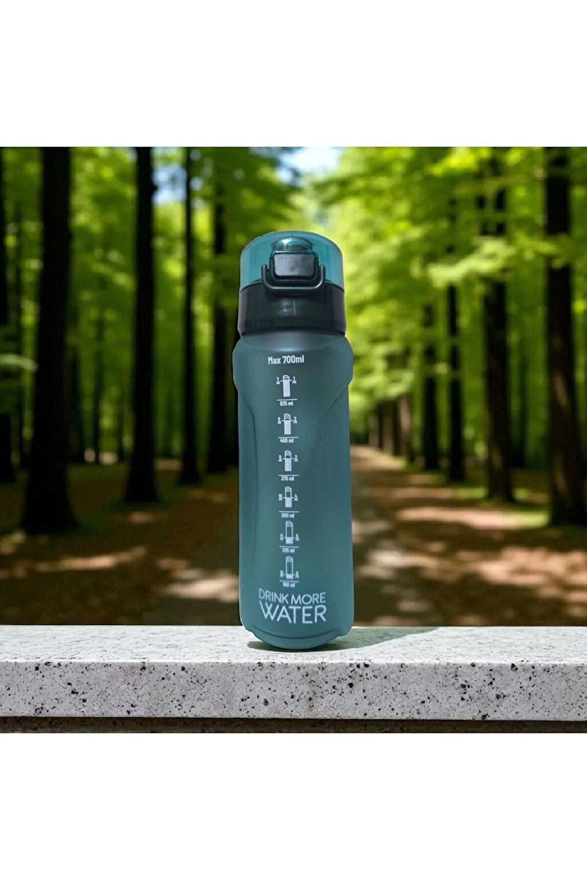 su matarası tek renk pipetsiz suluk 700 ml şık el tutmaçlı büyük boy MİLANO model