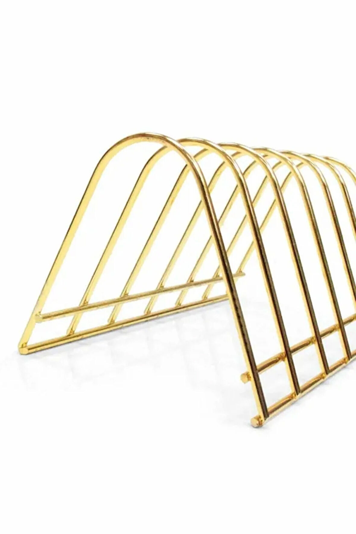 Metal Ferforje Gold Tabak Standı-6'lı Gold Stand