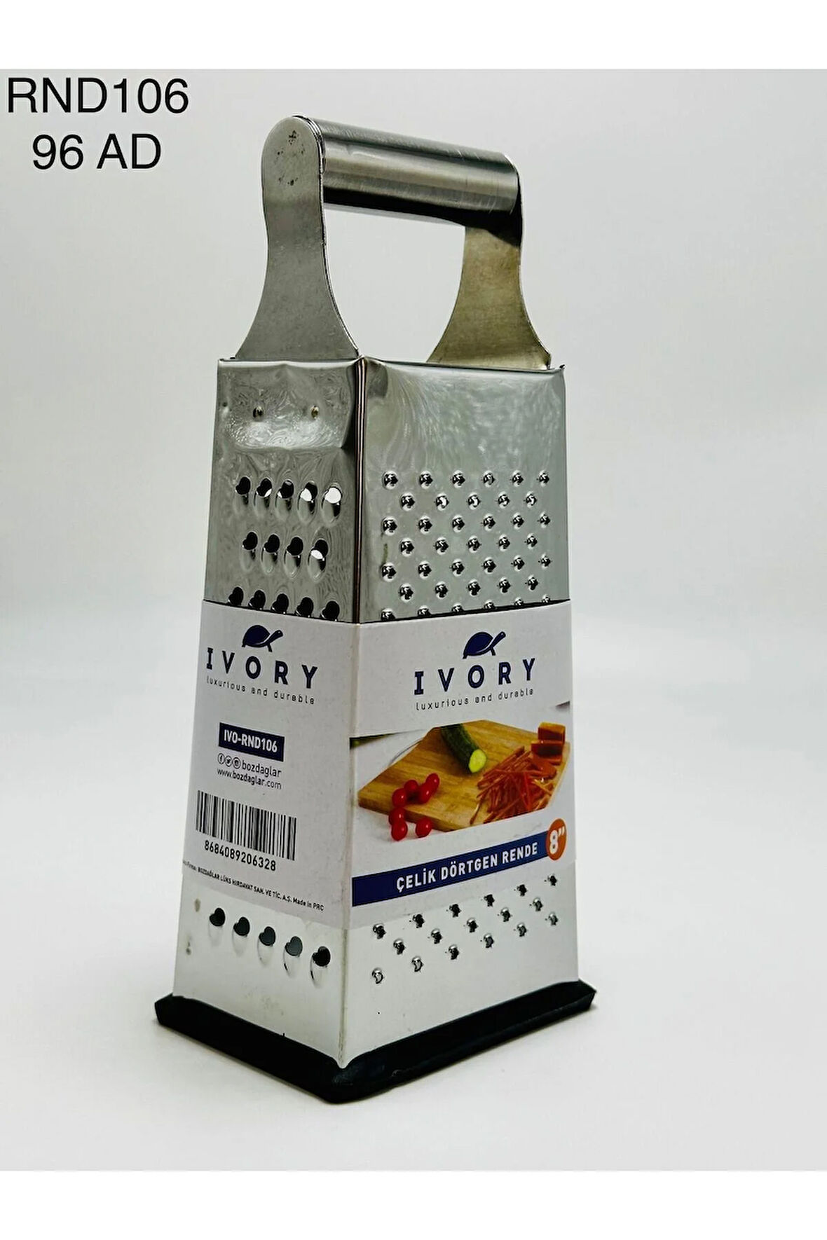 Ivory Çelik Dörtgen Rende 21.5