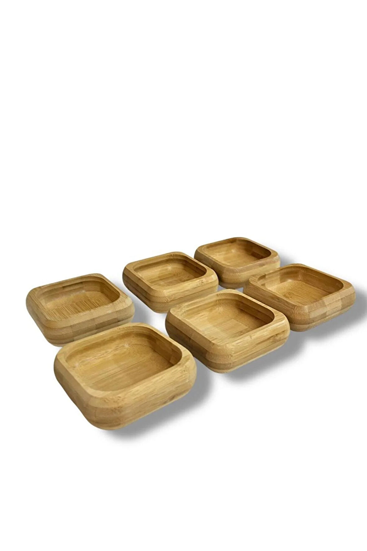 Bambuluserisi6 Çerez Tabağı Seti 6’Lı