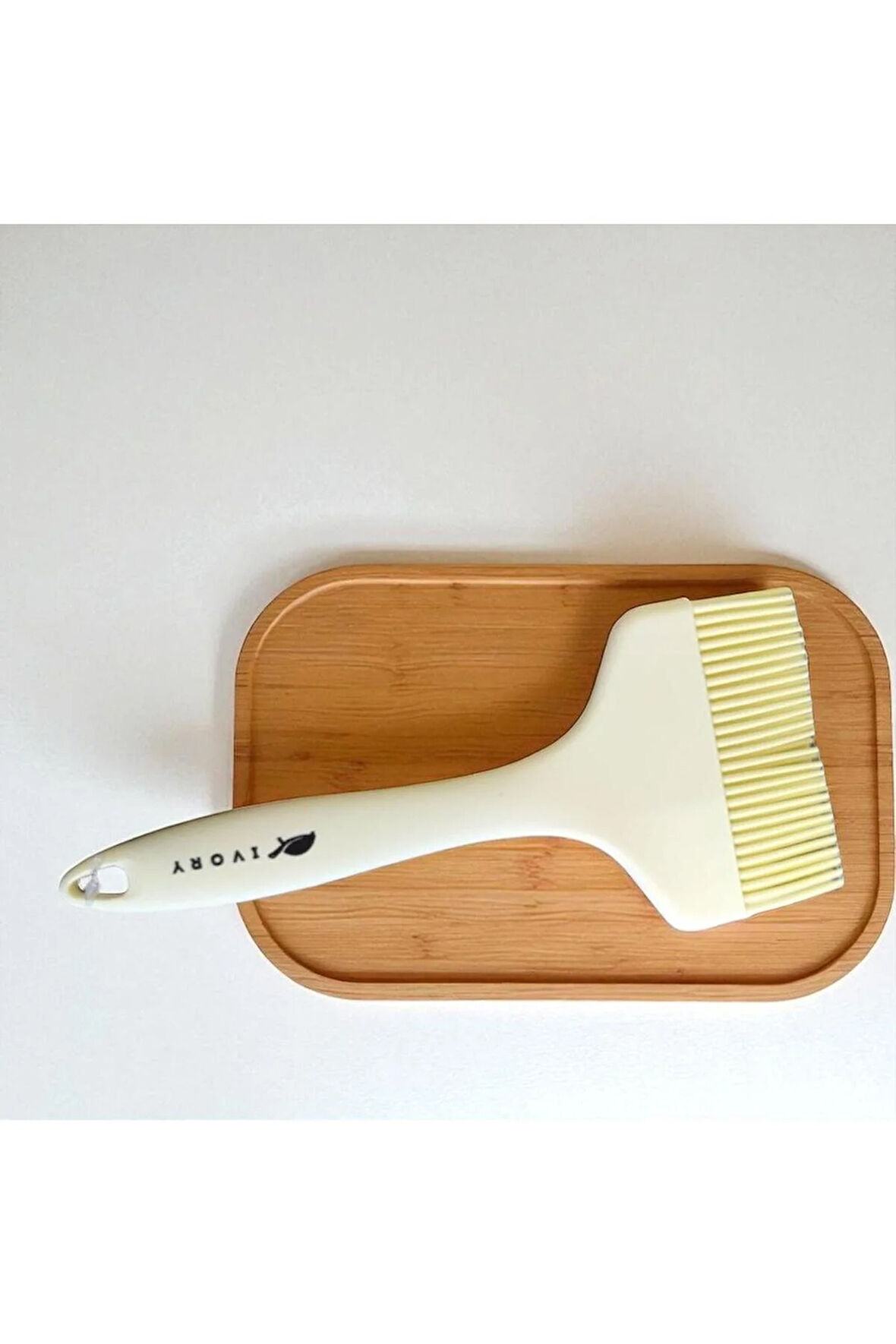 Silikon Yumurta & Sos Fırçası BEYAZ