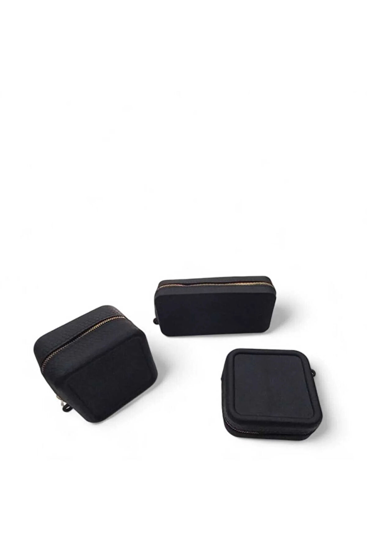 3'lü silikon çanta set 1 ,slim 1 M Large 1 S Large