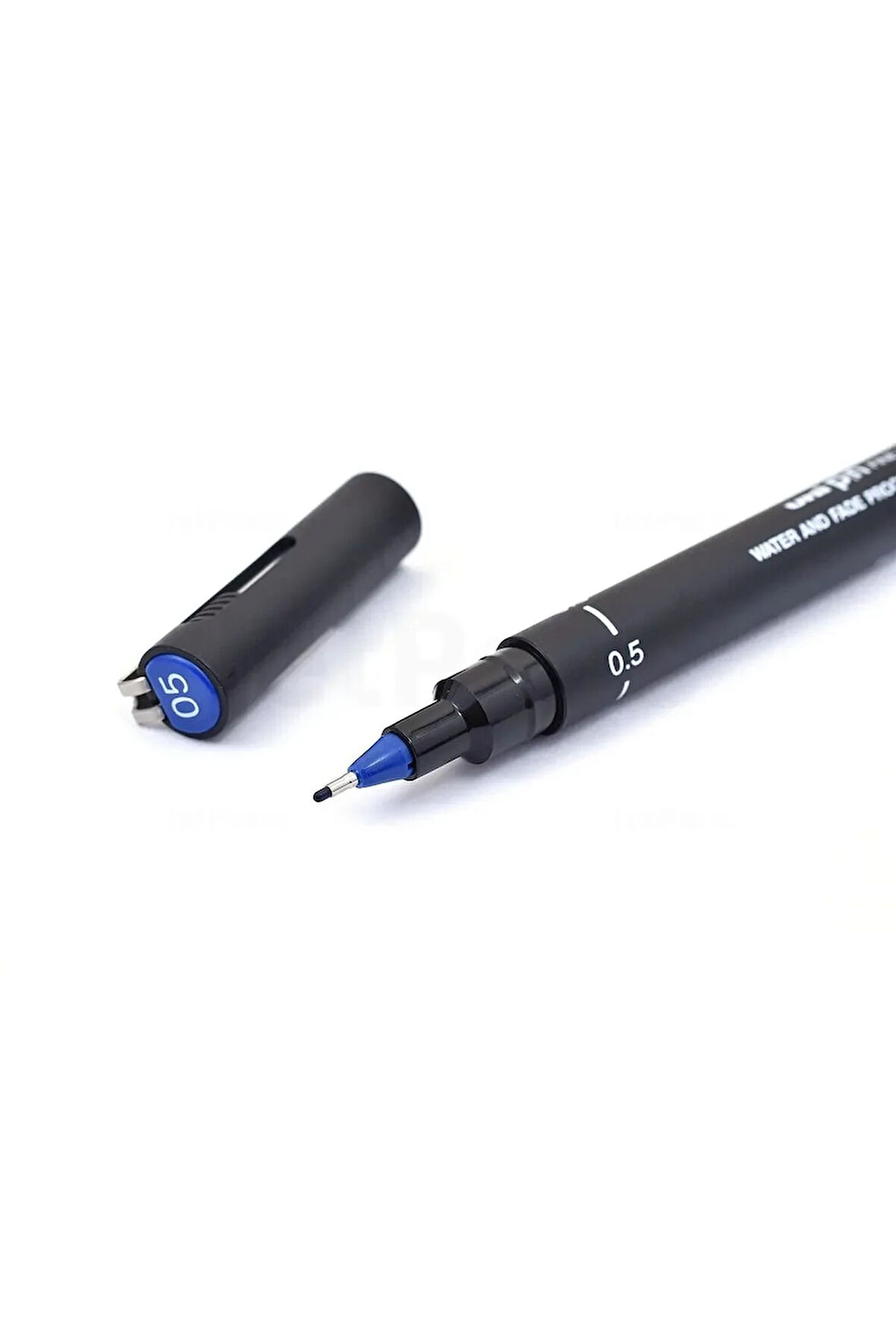 Uni-ball 0,5 mm Mavi Teknik Çizim Kalemi (1 Adet)