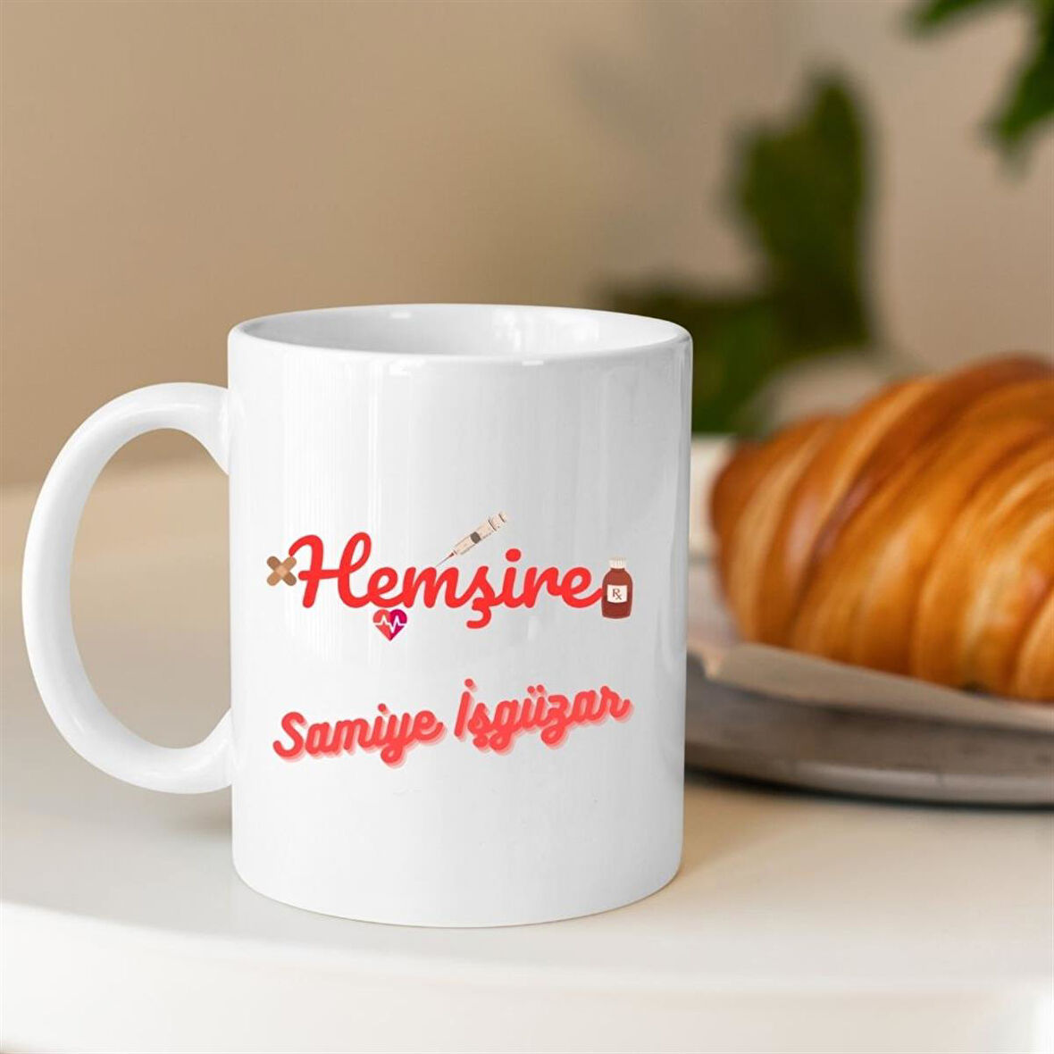 Hemşirelere Özel Tasarımlı Kahve Kupası