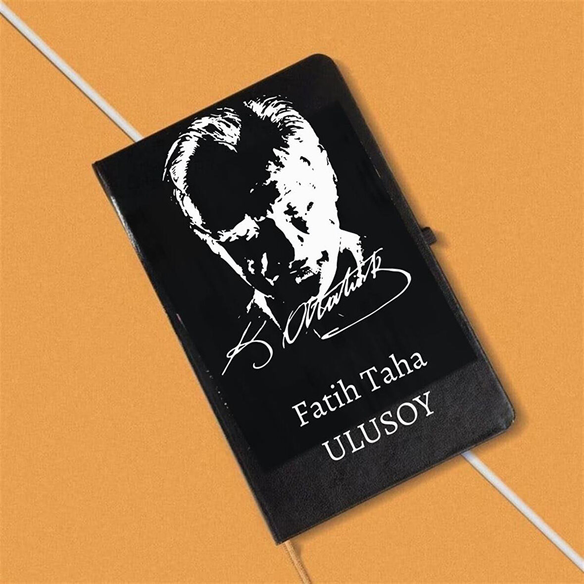 Kişiye Özel Atatürk Süliet Tasarımlı Defter