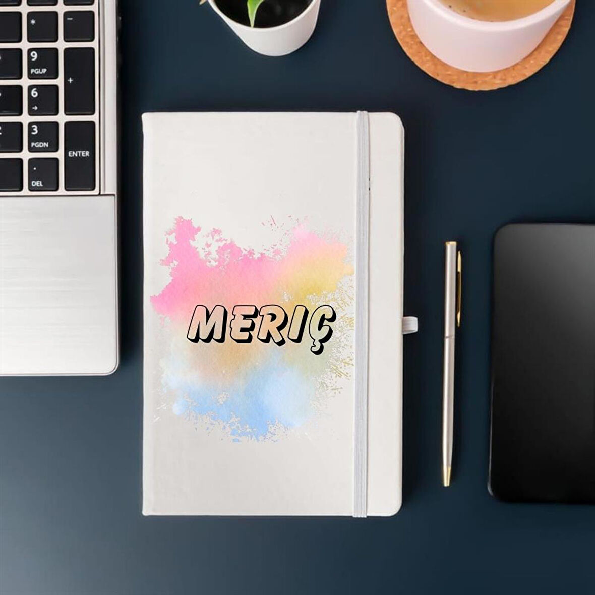 Kişiye Özel Spotify Barkod Tasarımlı Defter