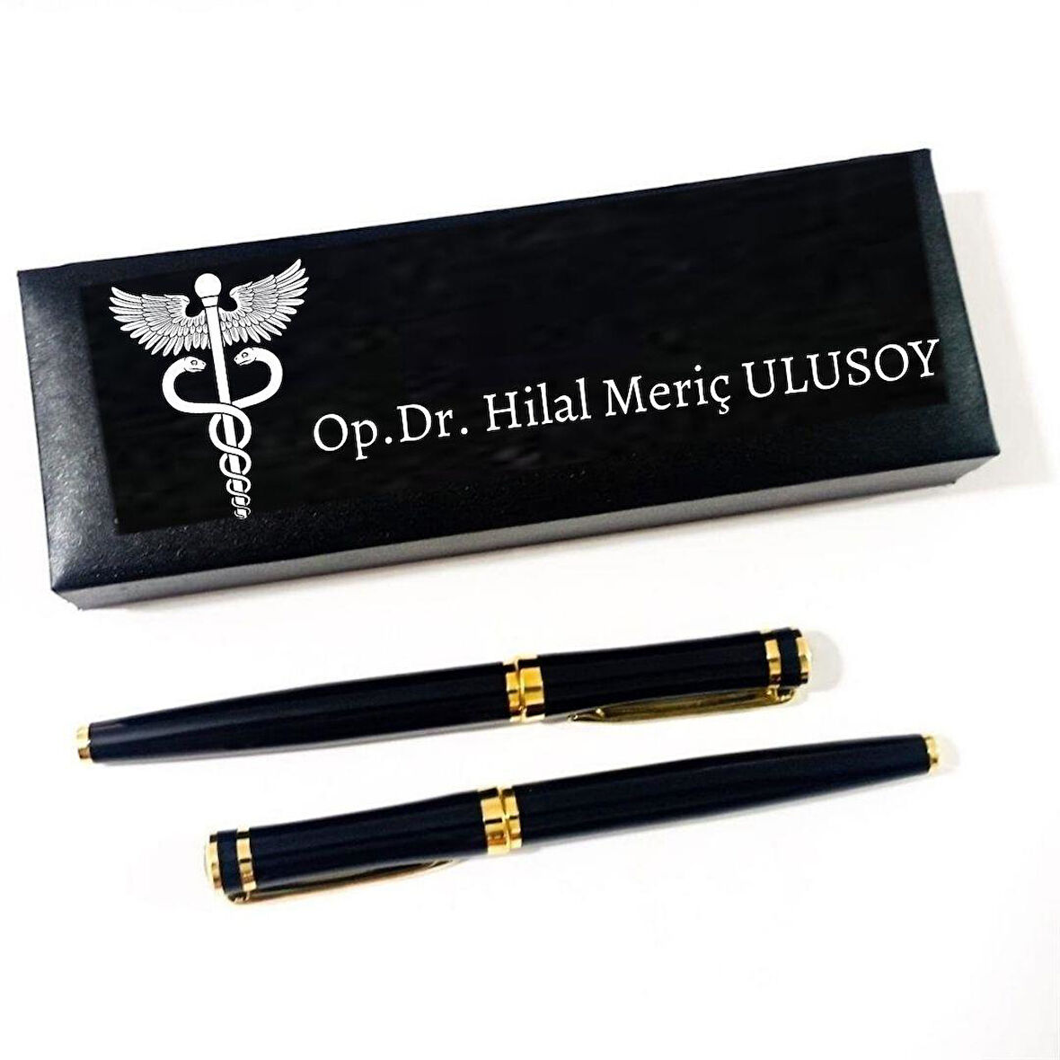 Doktorlara Özel 2'li Roller ve Dolma Kalem Seti