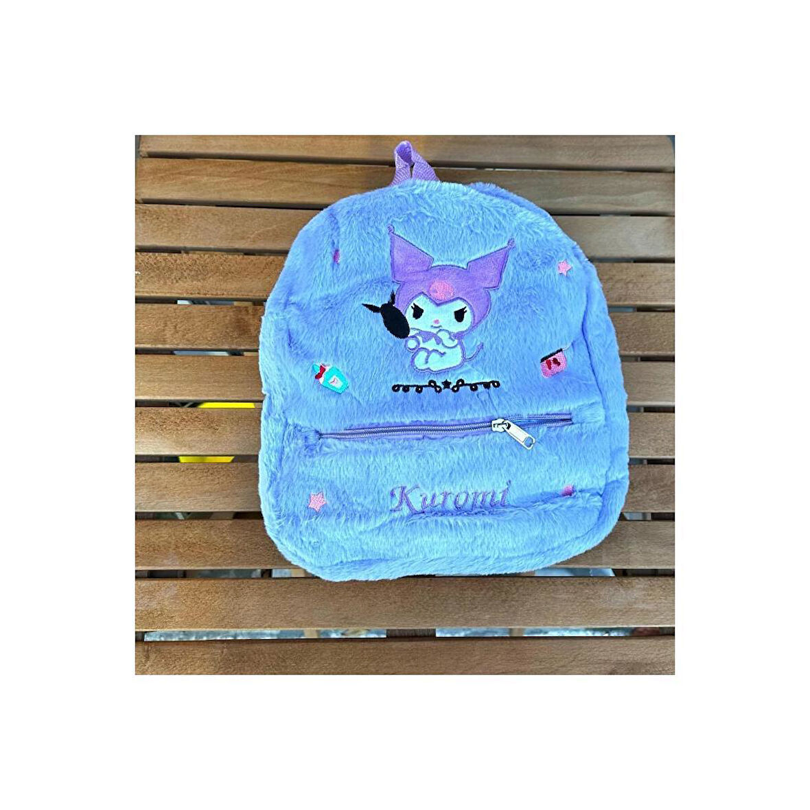 Sanrio Kawai Karrakterleri Kitty -melody -kuromi Peluş Sırt Çantası