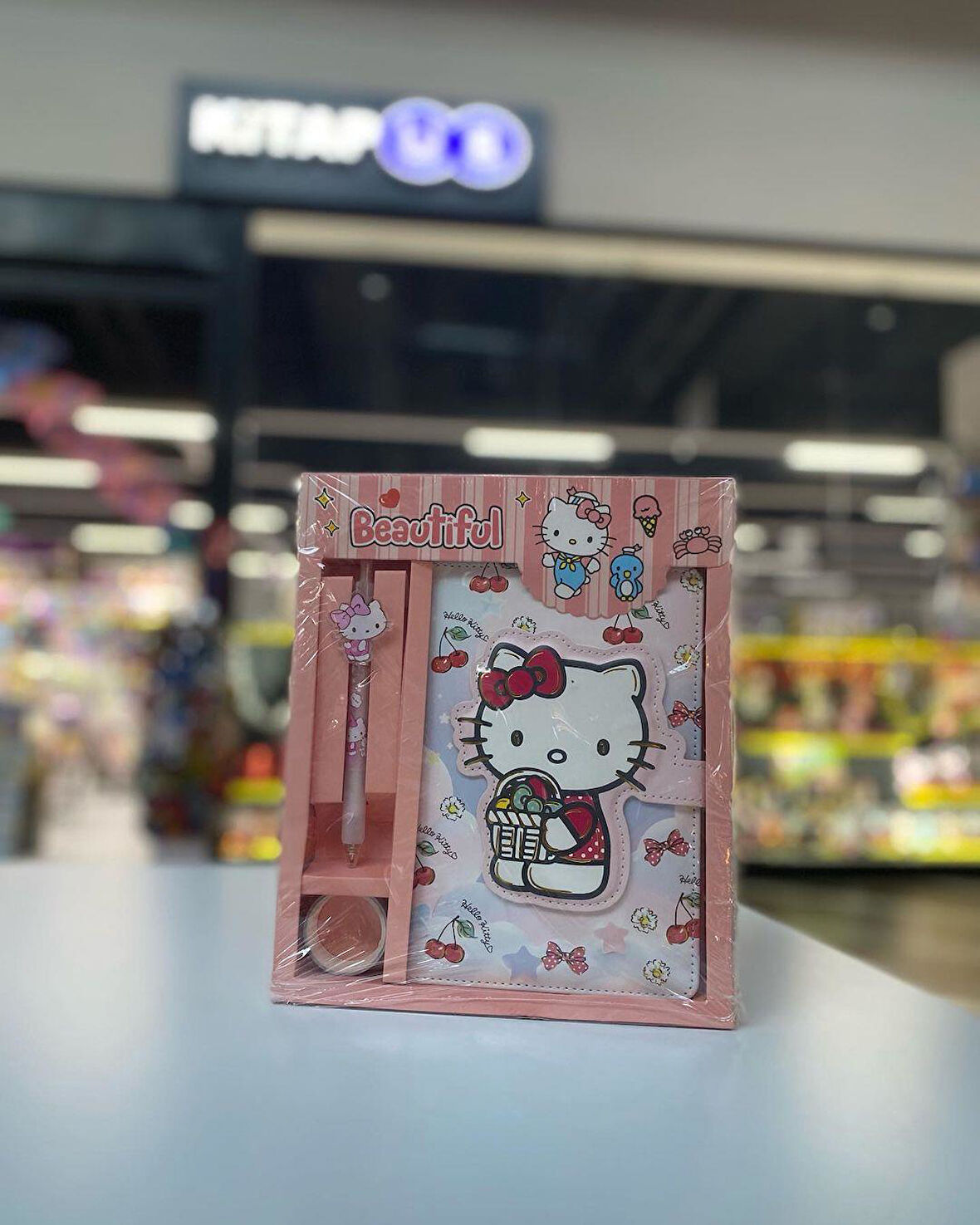 Sanrio Hello Kitty Defter- Kalem Bant Set-2