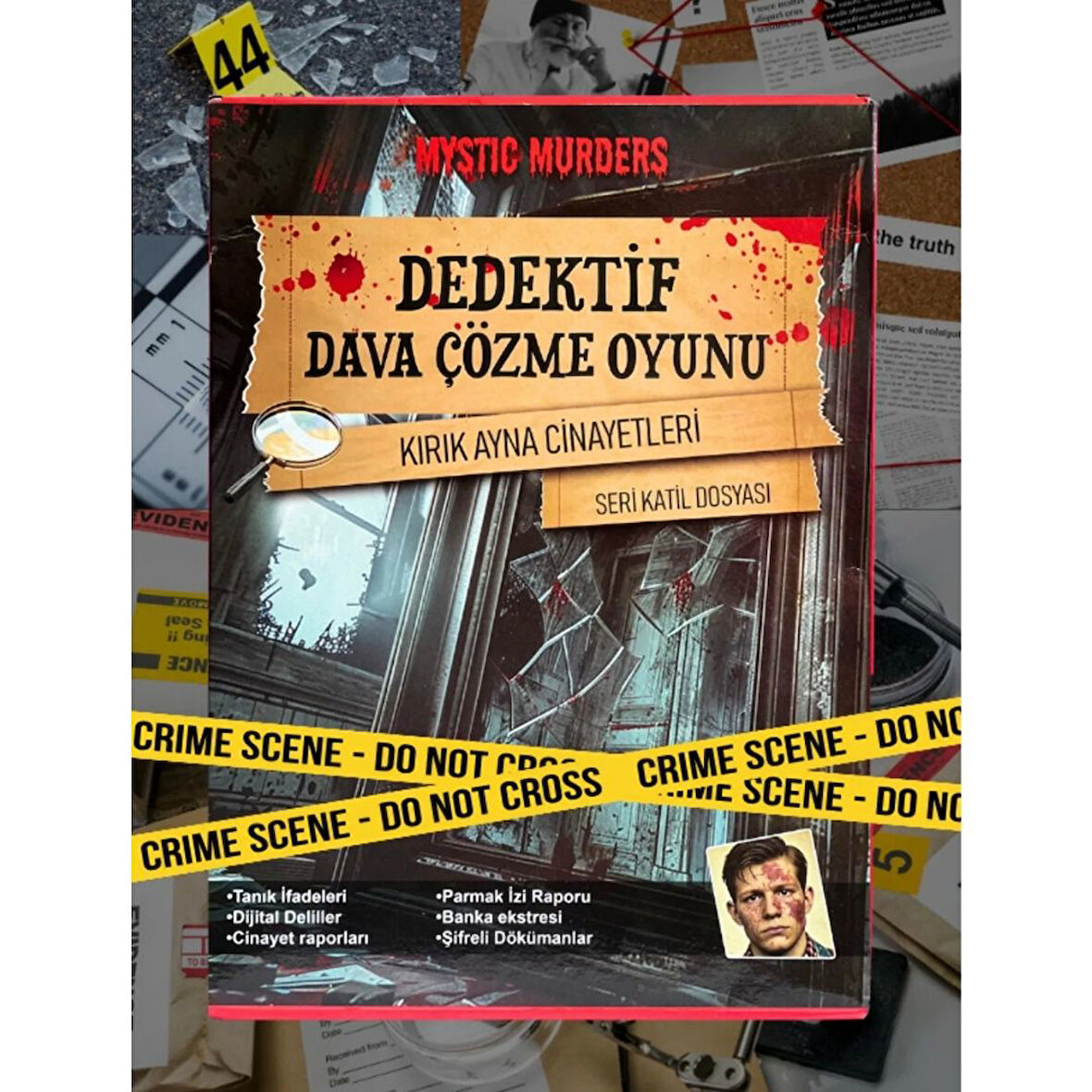 Dedektif Oyunu Kırık Ayna Cinayetleri Dava Dosyası