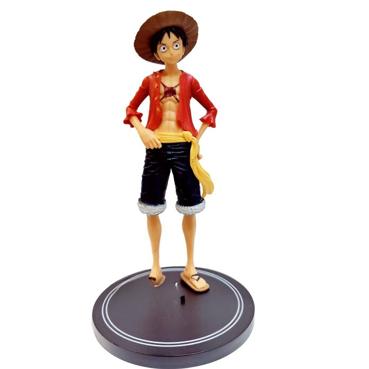 One Piece Maymun D. Luffy Aksiyon Figürü – Mavi Aura Tasarım Koleksiyon Figürü