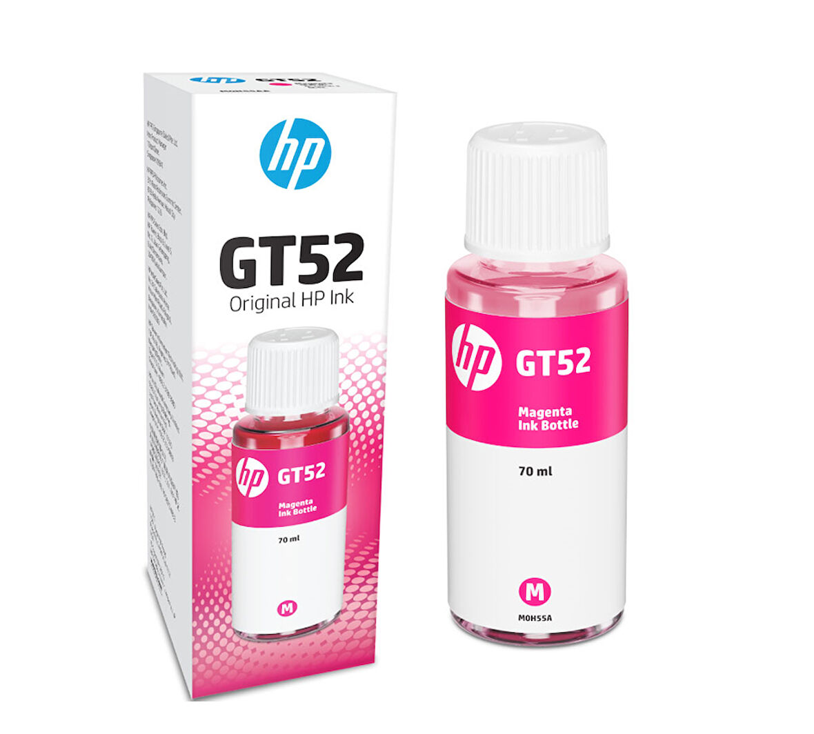 HP M0H55AE (GT-52) Kırmızı Orjinal Mürekkep Kartuşu (T7721) KUTUSUZ