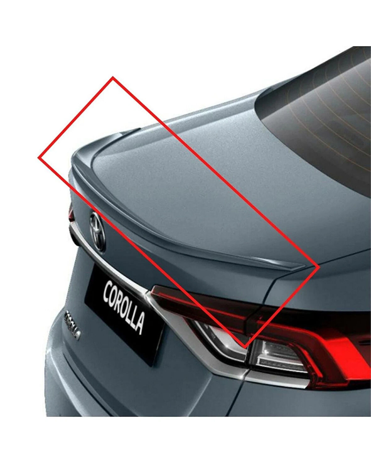 COROLLA 2018 ÜSTÜ SPOİLER (( BOYASIZ ))